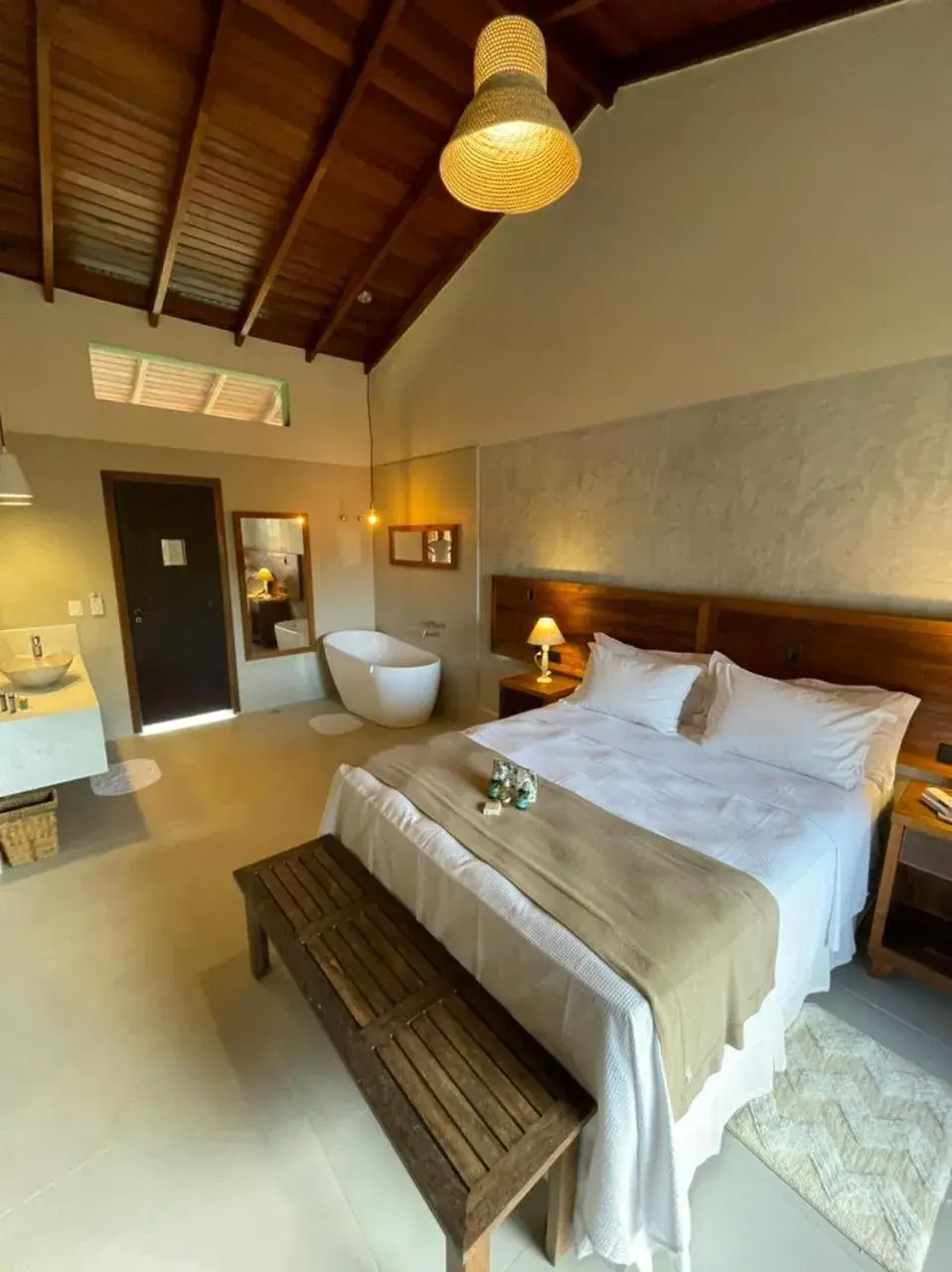 Bed in Hiu Hotel Bed in Hiu Hotel