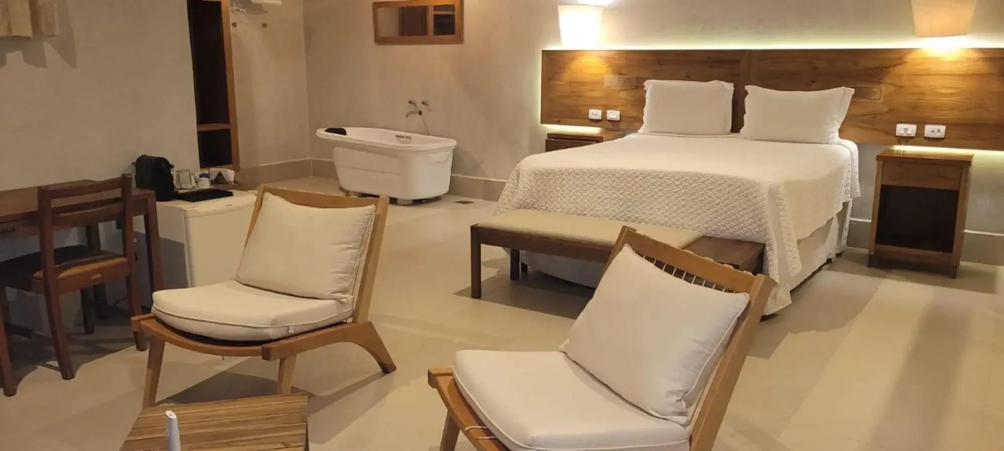 Bed in Hiu Hotel Bed in Hiu Hotel