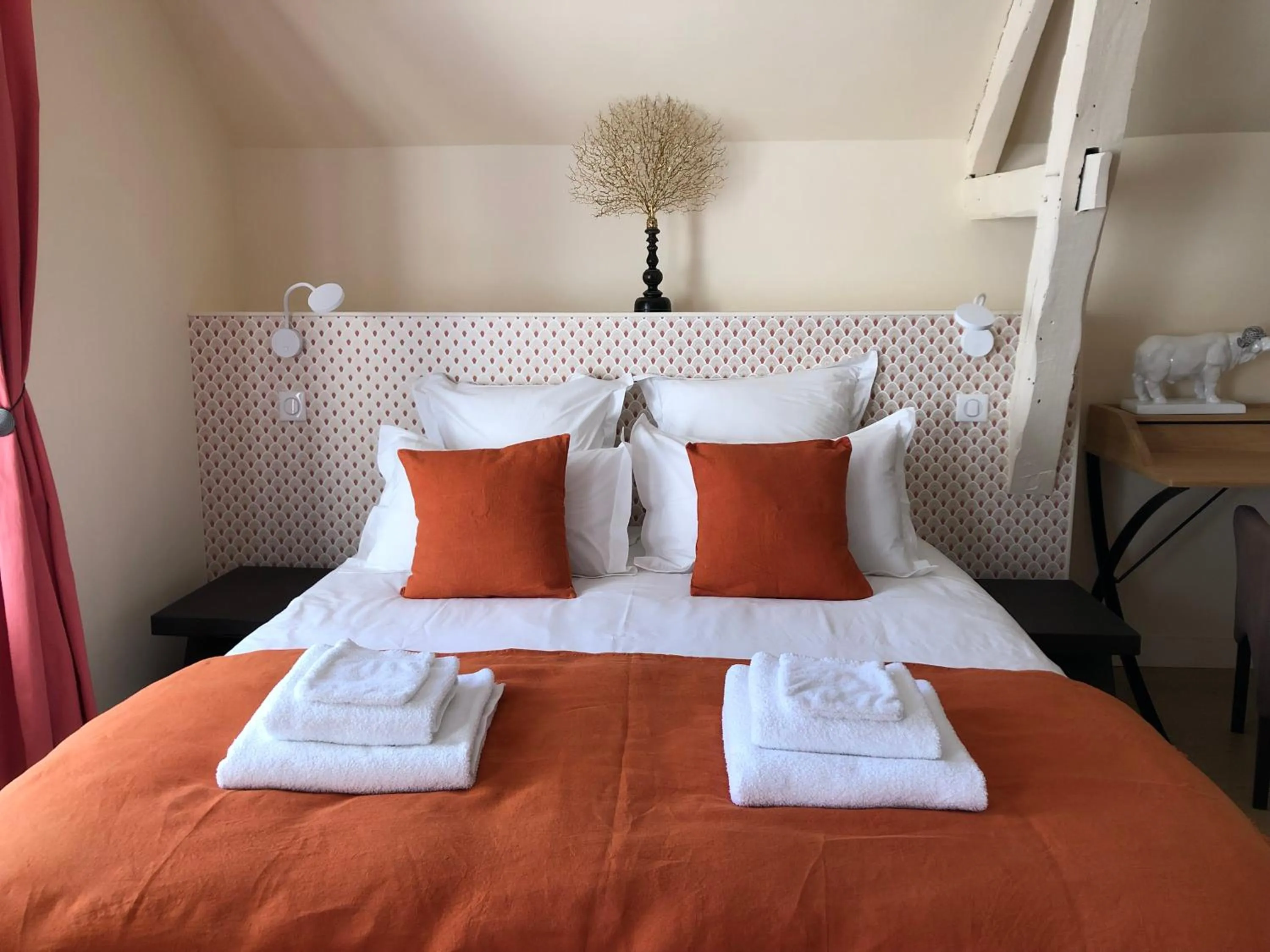 Bed in Le domaine Aubazen