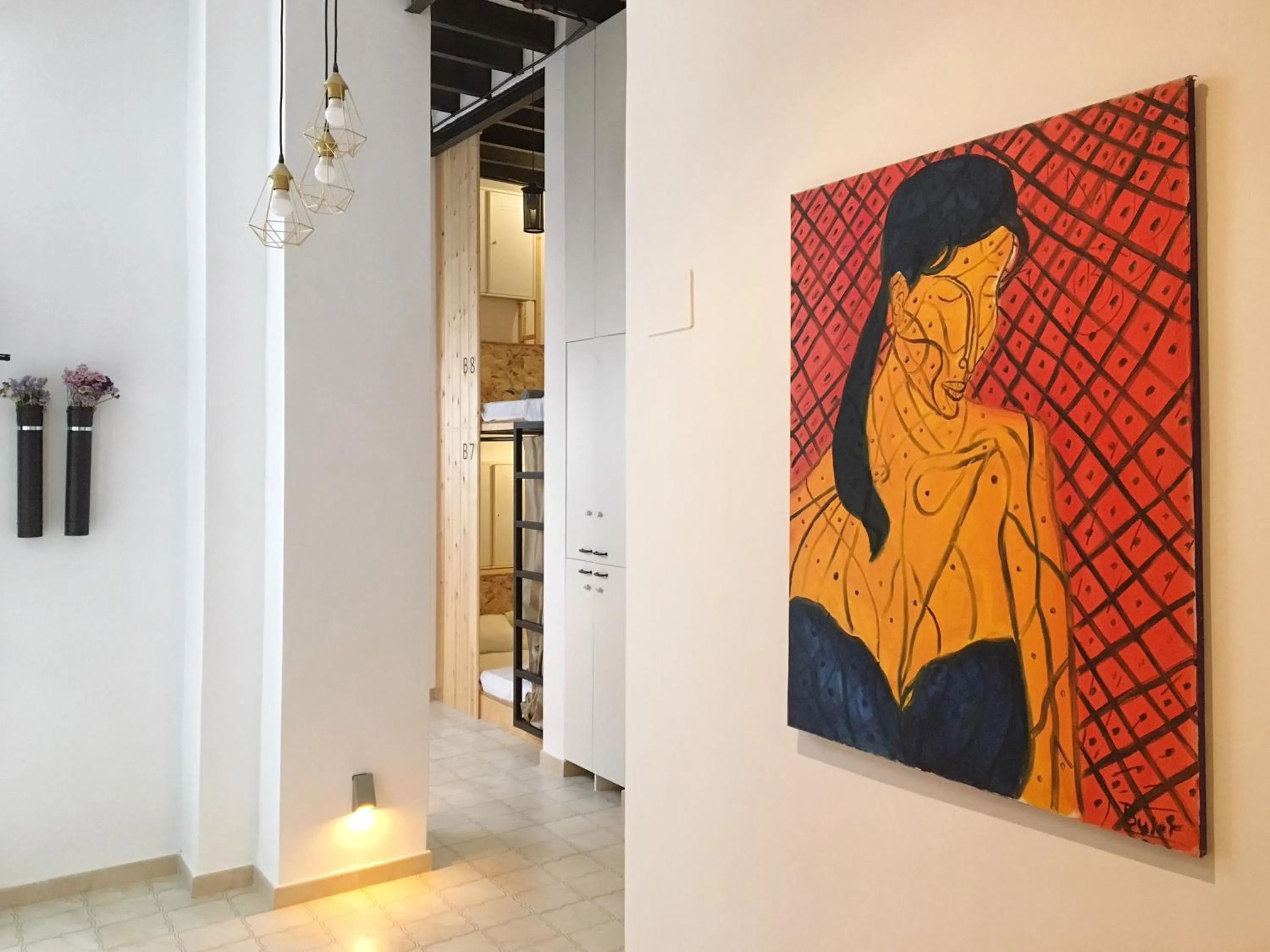 Bedroom in Hostel Numero Trece - FREE towels, coffee & tea, remote check-in