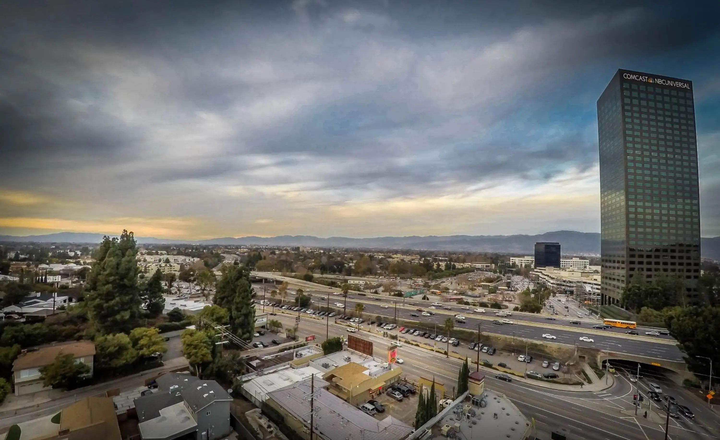 View (from property/room) in Nite Inn at Universal City - Walking Distance to Universal Studios Hollywood View (from property/room) in Nite Inn at Universal City - Walking Distance to Universal Studios Hollywood