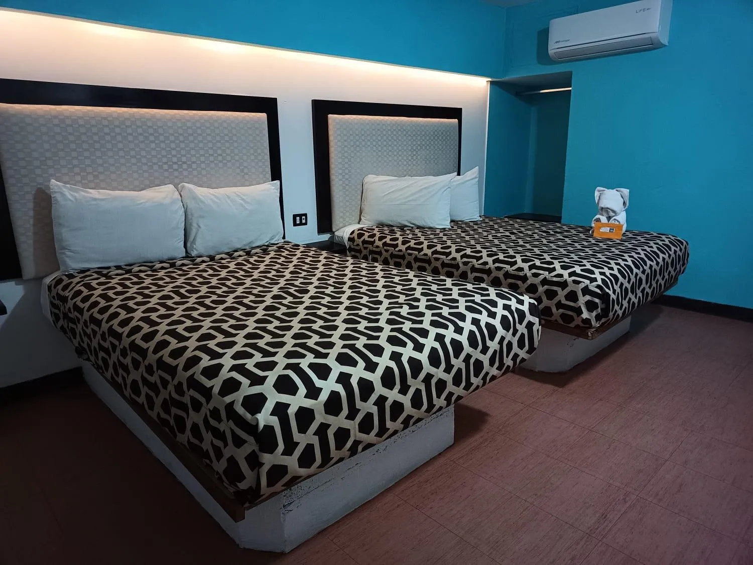 Bed in Hotel Essen's