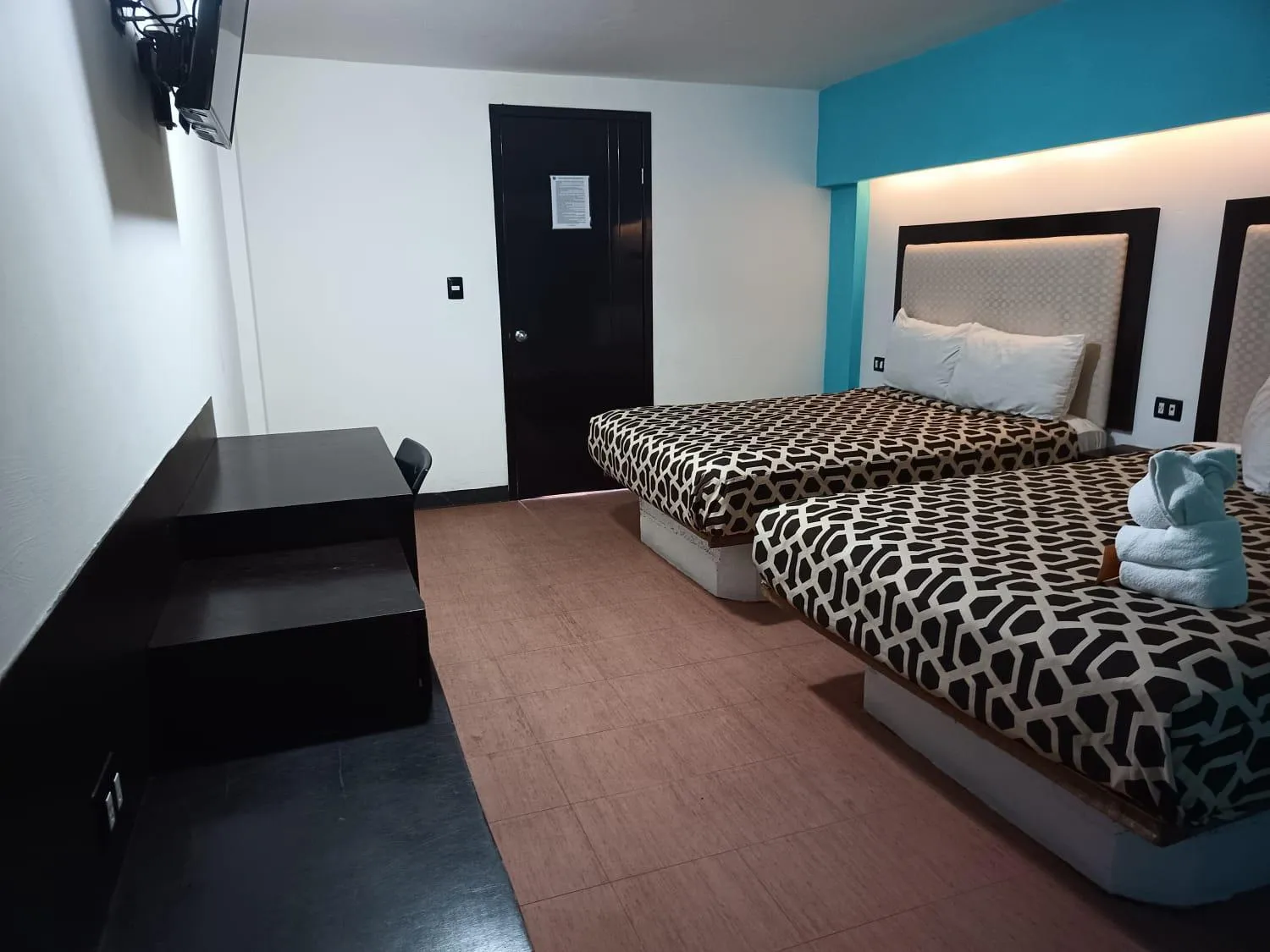 Bed in Hotel Essen's