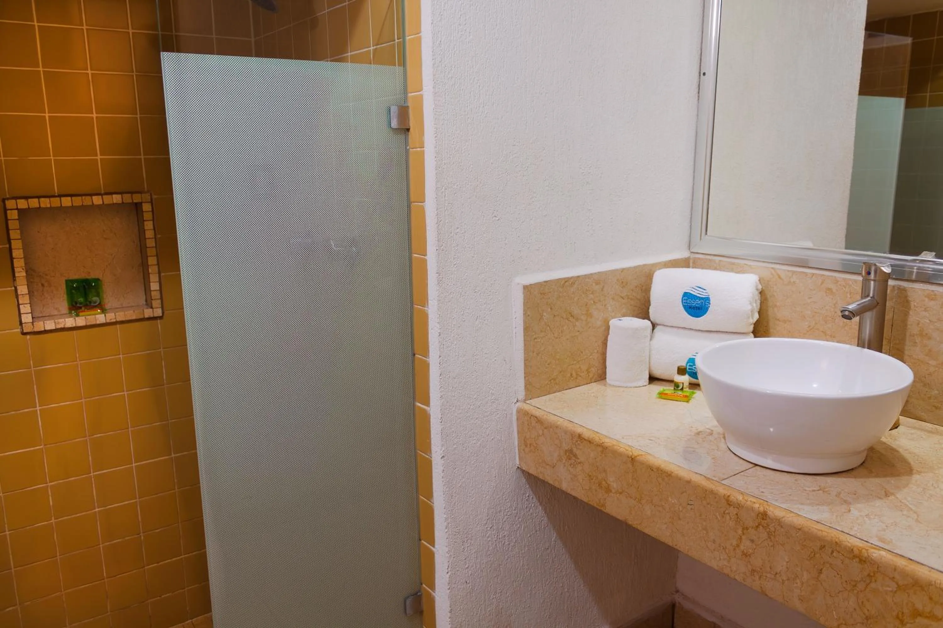 Shower in Hotel Essen's