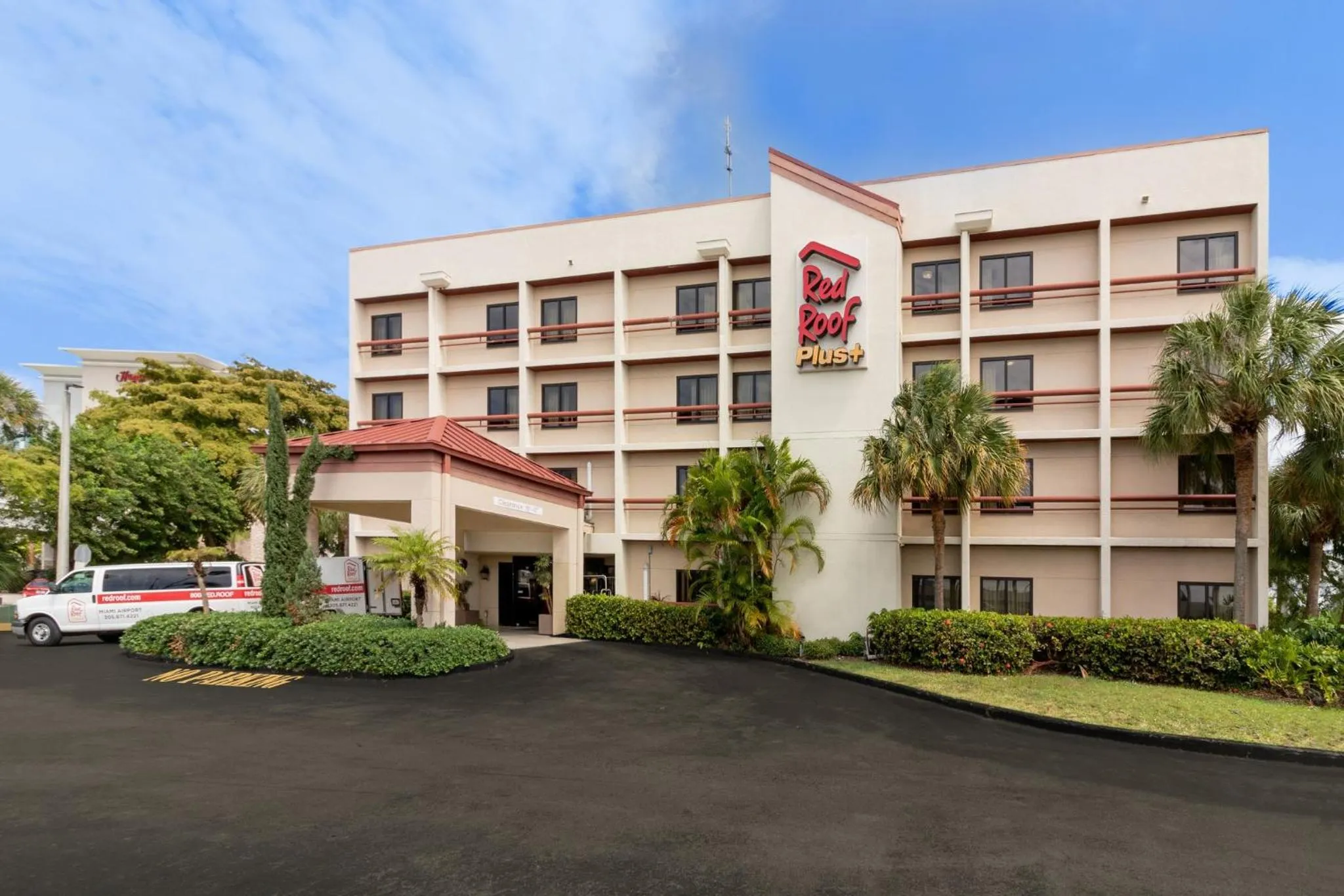 Property building in Red Roof PLUS Miami Airport