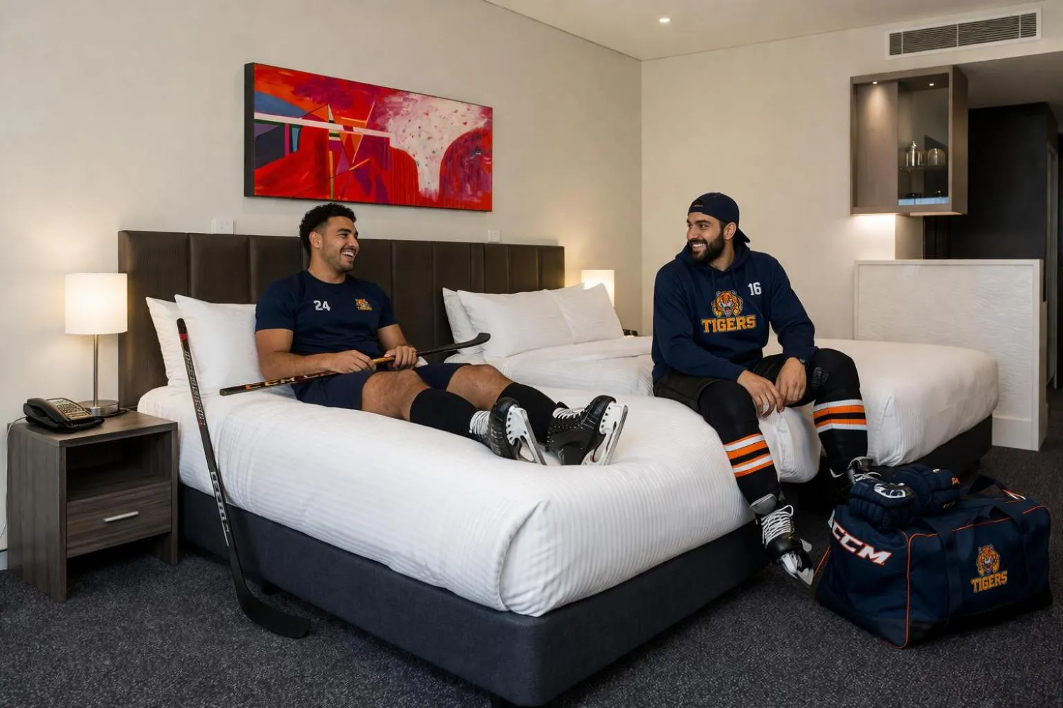 Bed in Alexandra Hills Hotel