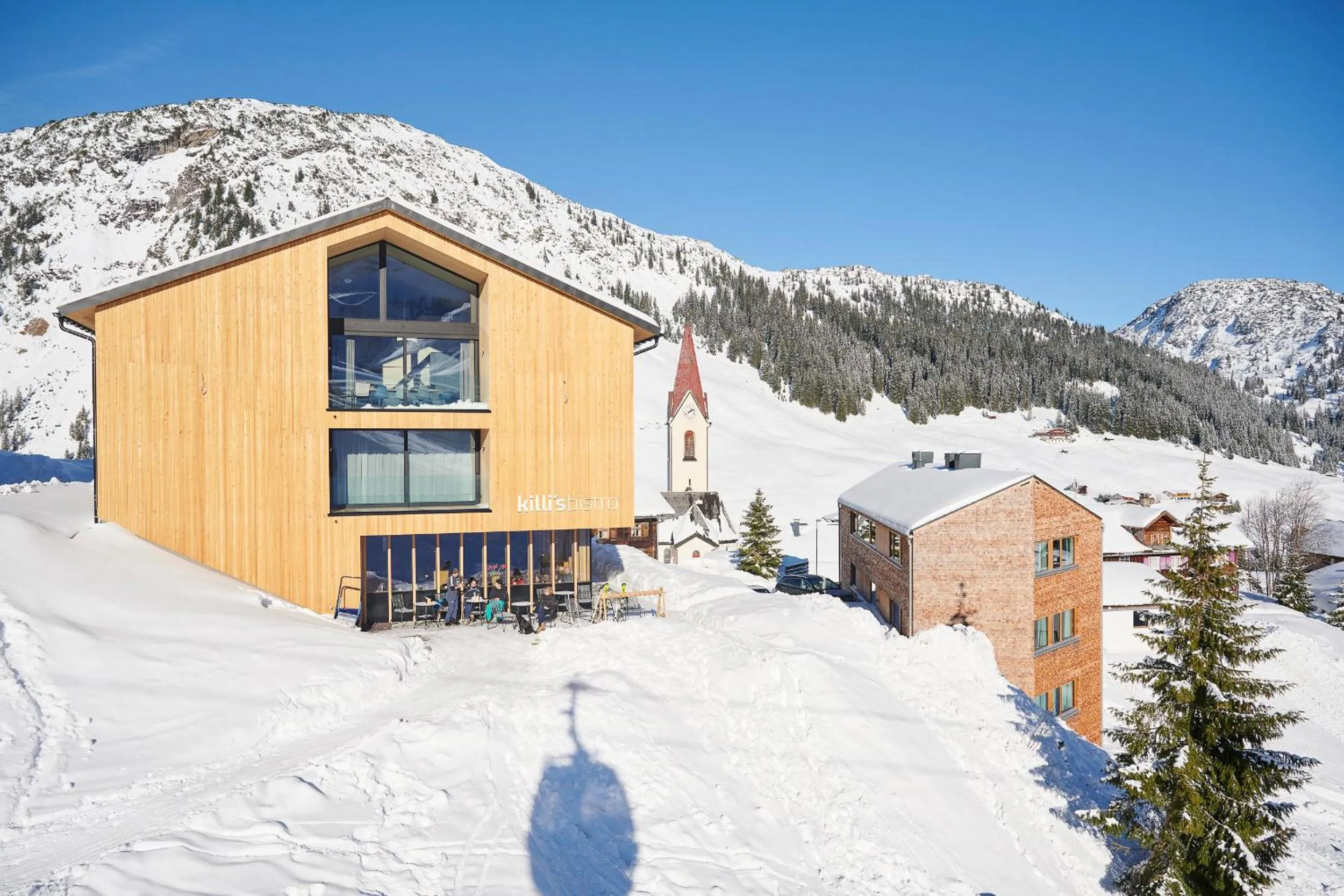 Property building in Warth52-W52 Apartments