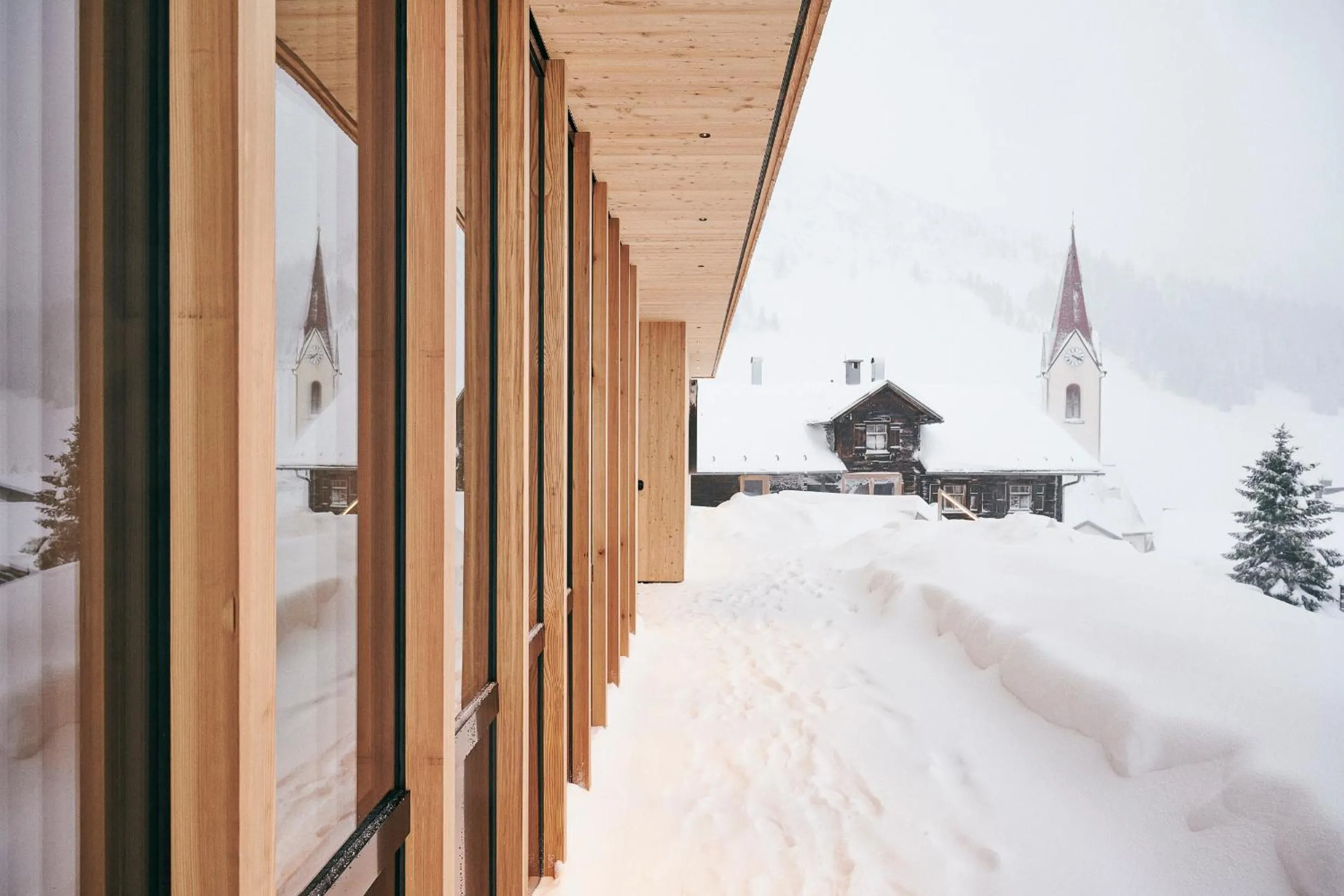 Property building in Warth52-W52 Apartments