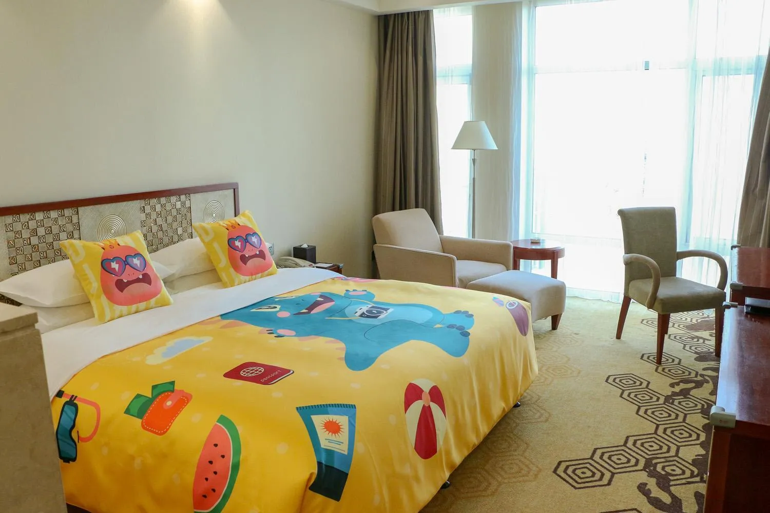 Bedroom, Bed in Ramada Plaza By Wyndham Taian