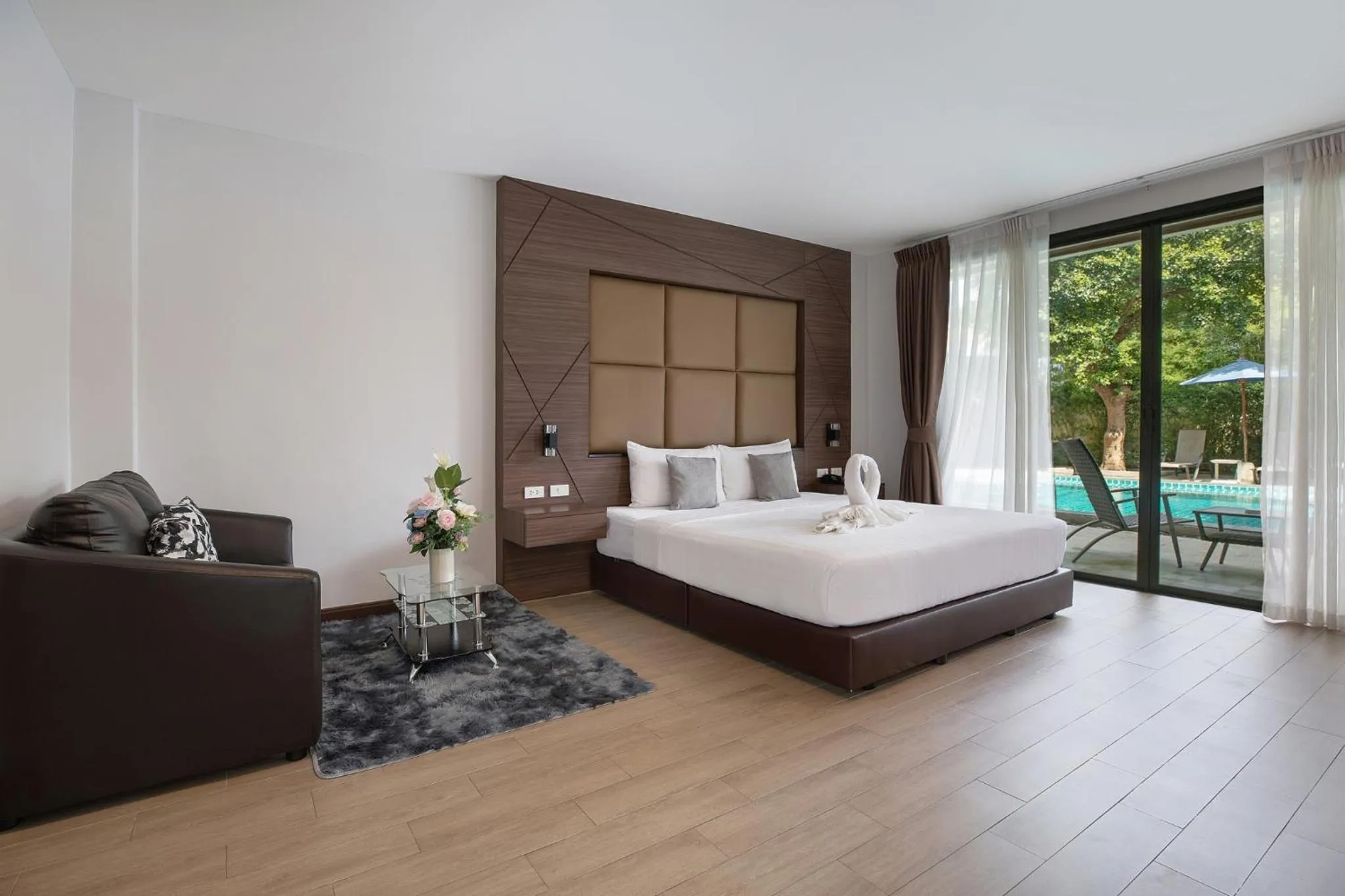 Bed in The Bell Airport Phuket Hotel - SHA Extra Plus