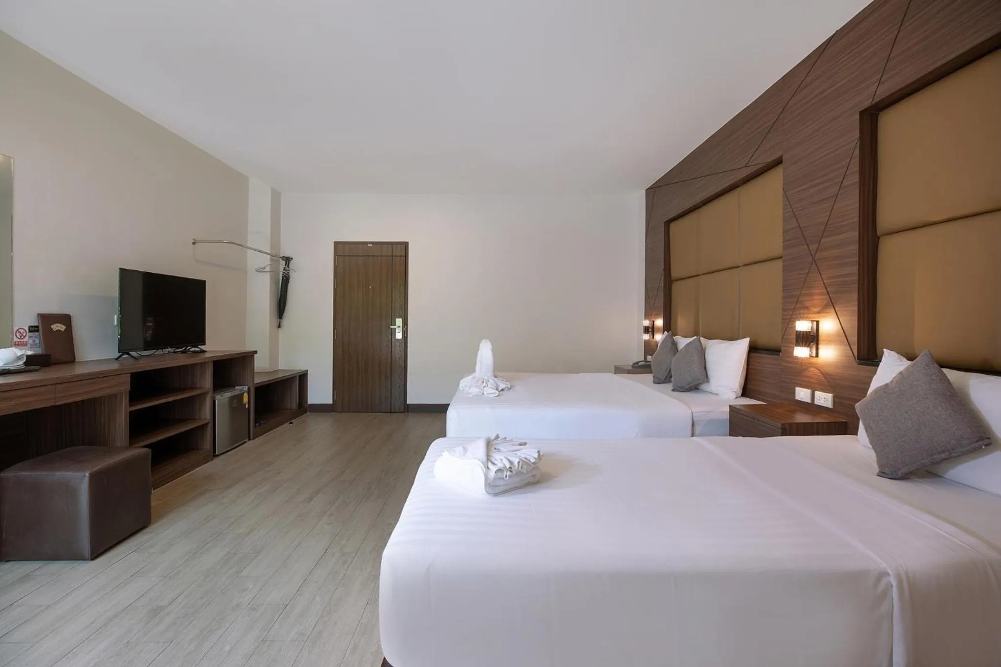 Bed in The Bell Airport Phuket Hotel - SHA Extra Plus