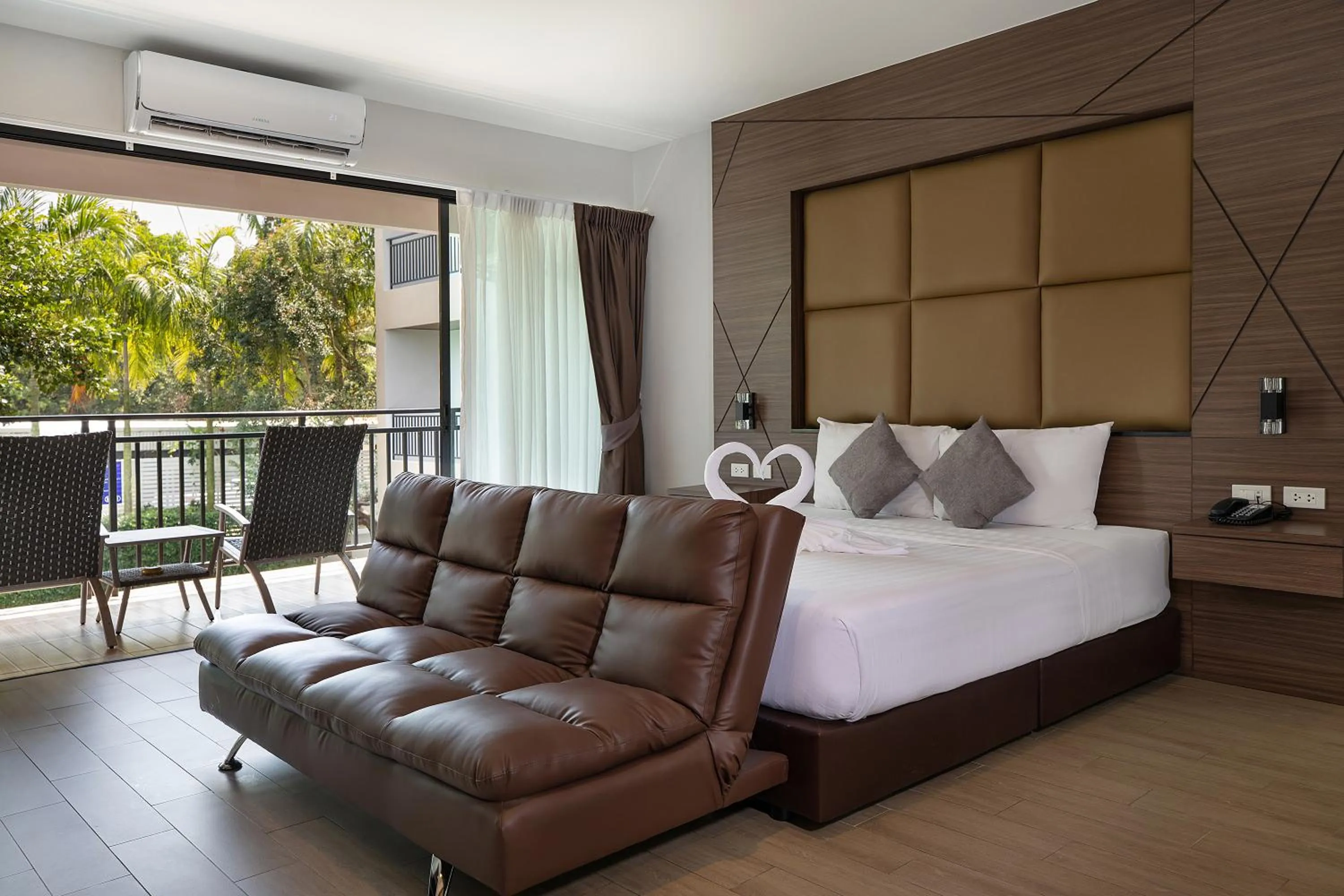 Bed in The Bell Airport Phuket Hotel - SHA Extra Plus