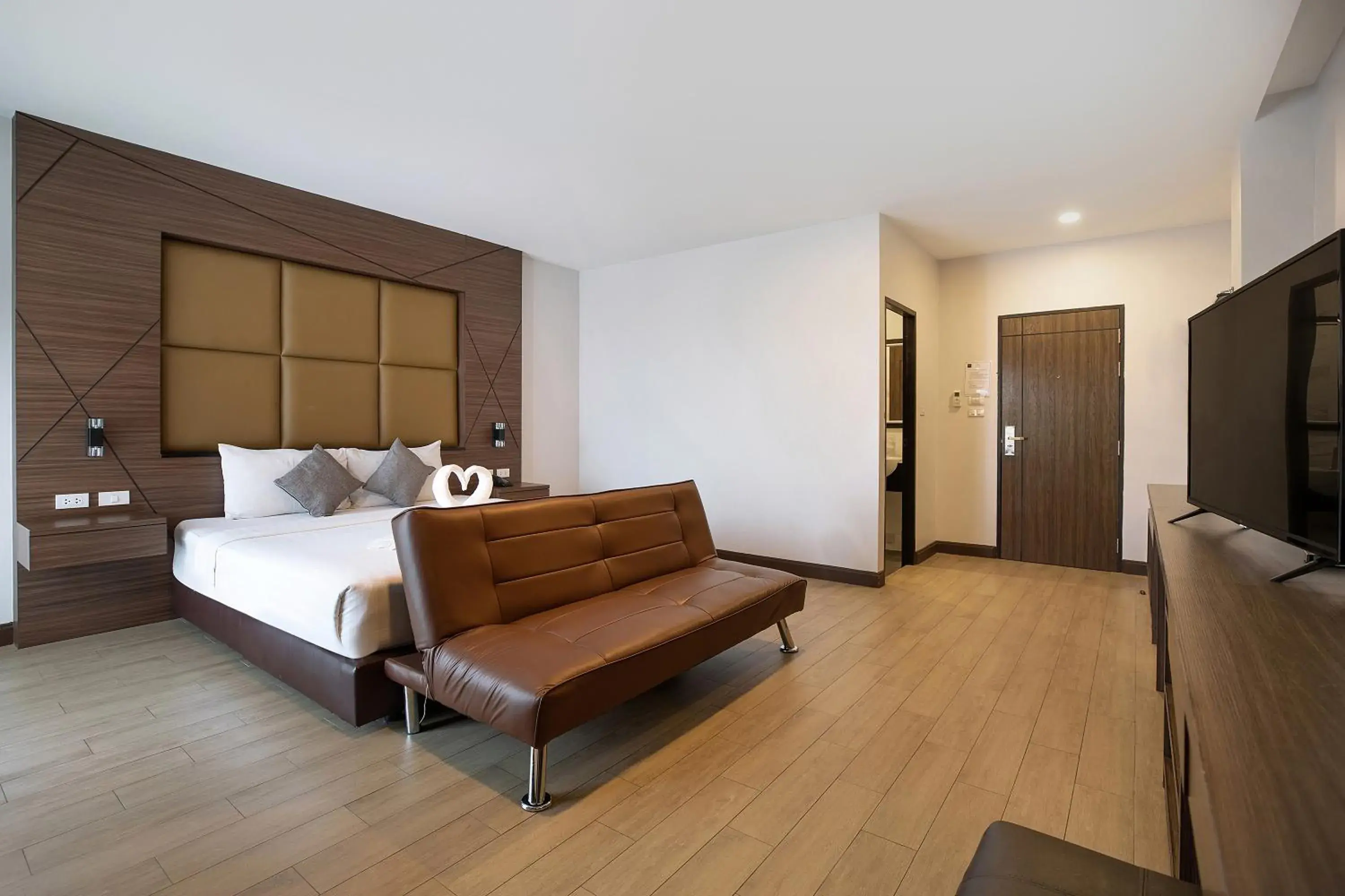 Bed in The Bell Airport Phuket Hotel - SHA Extra Plus Bed in The Bell Airport Phuket Hotel - SHA Extra Plus