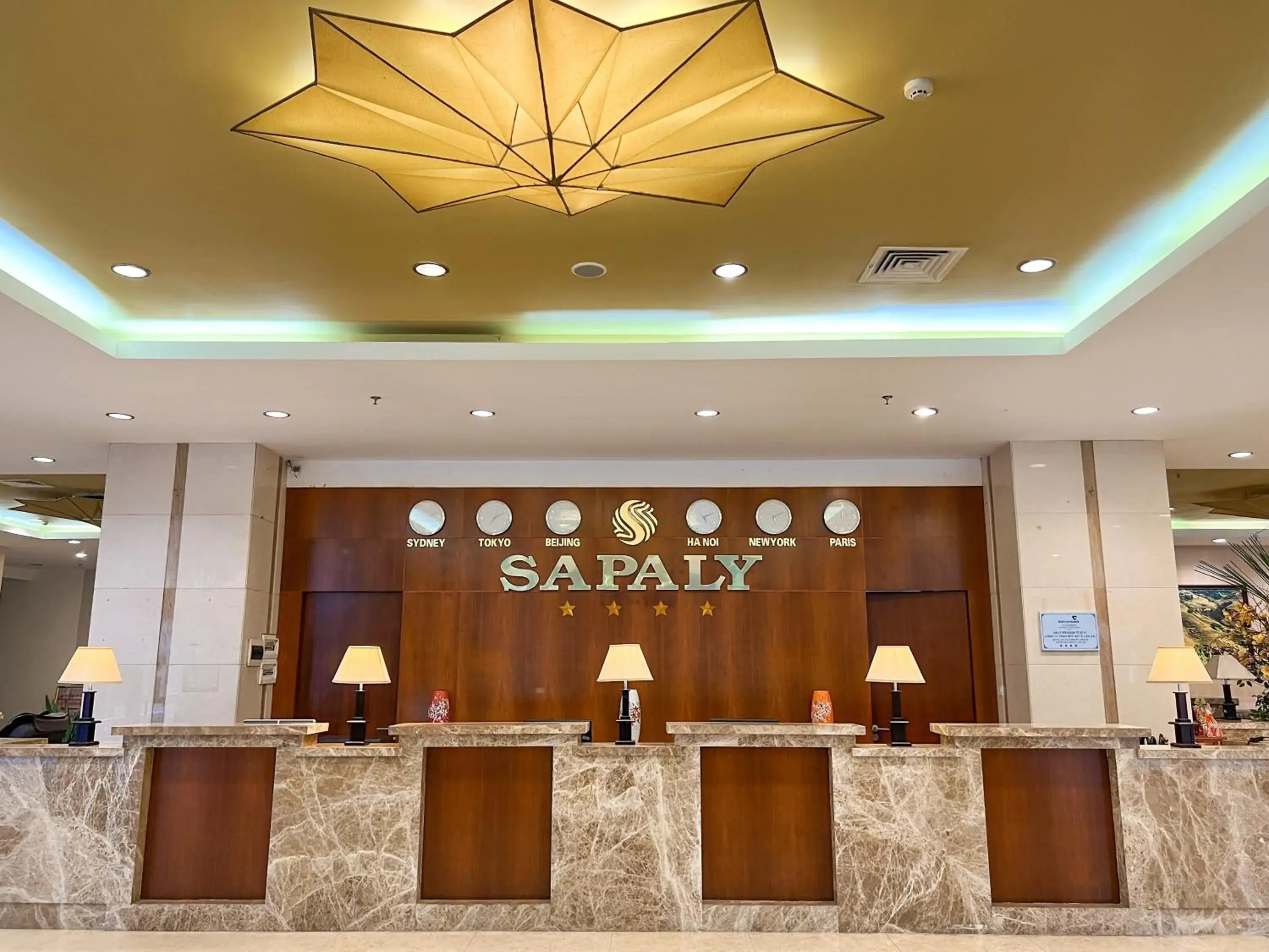 Lobby or reception in Sapaly Lao Cai City Hotel Lobby or reception in Sapaly Lao Cai City Hotel