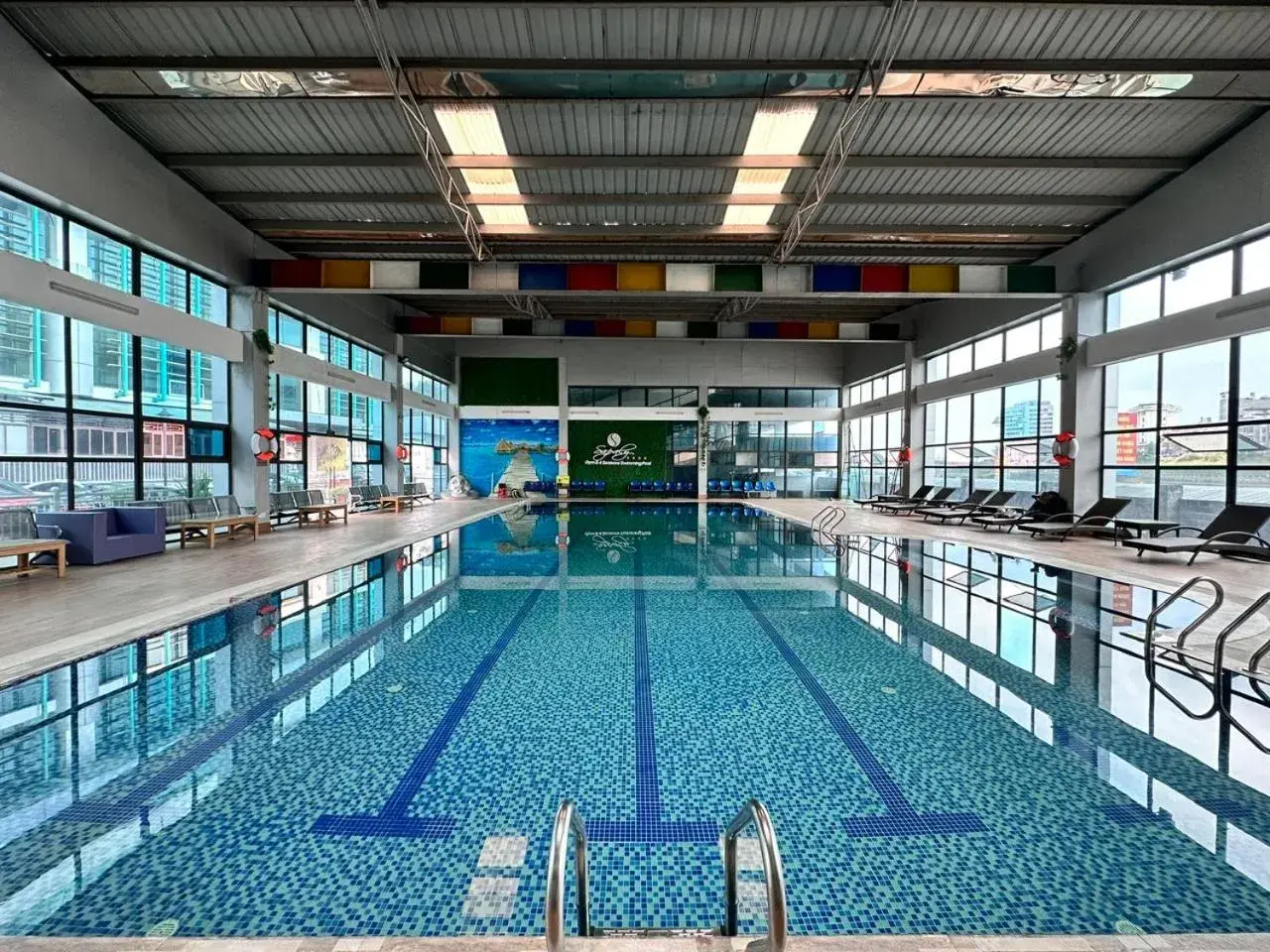 Swimming pool in Sapaly Lao Cai City Hotel Swimming pool in Sapaly Lao Cai City Hotel