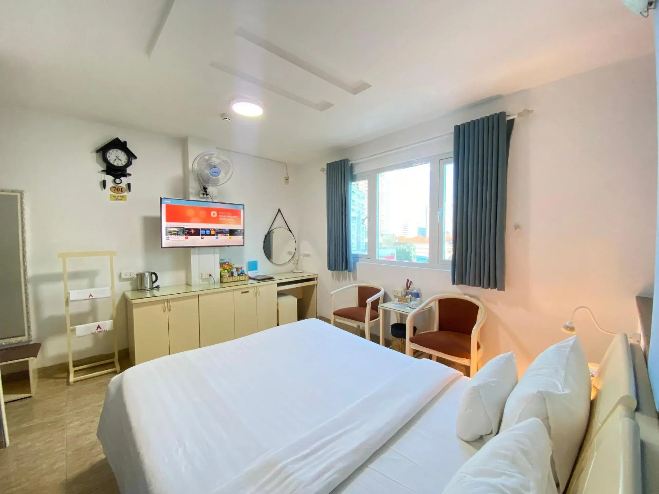 Bed in A25 Hotel - 22 Nguyễn Cư Trinh Bed in A25 Hotel - 22 Nguyễn Cư Trinh