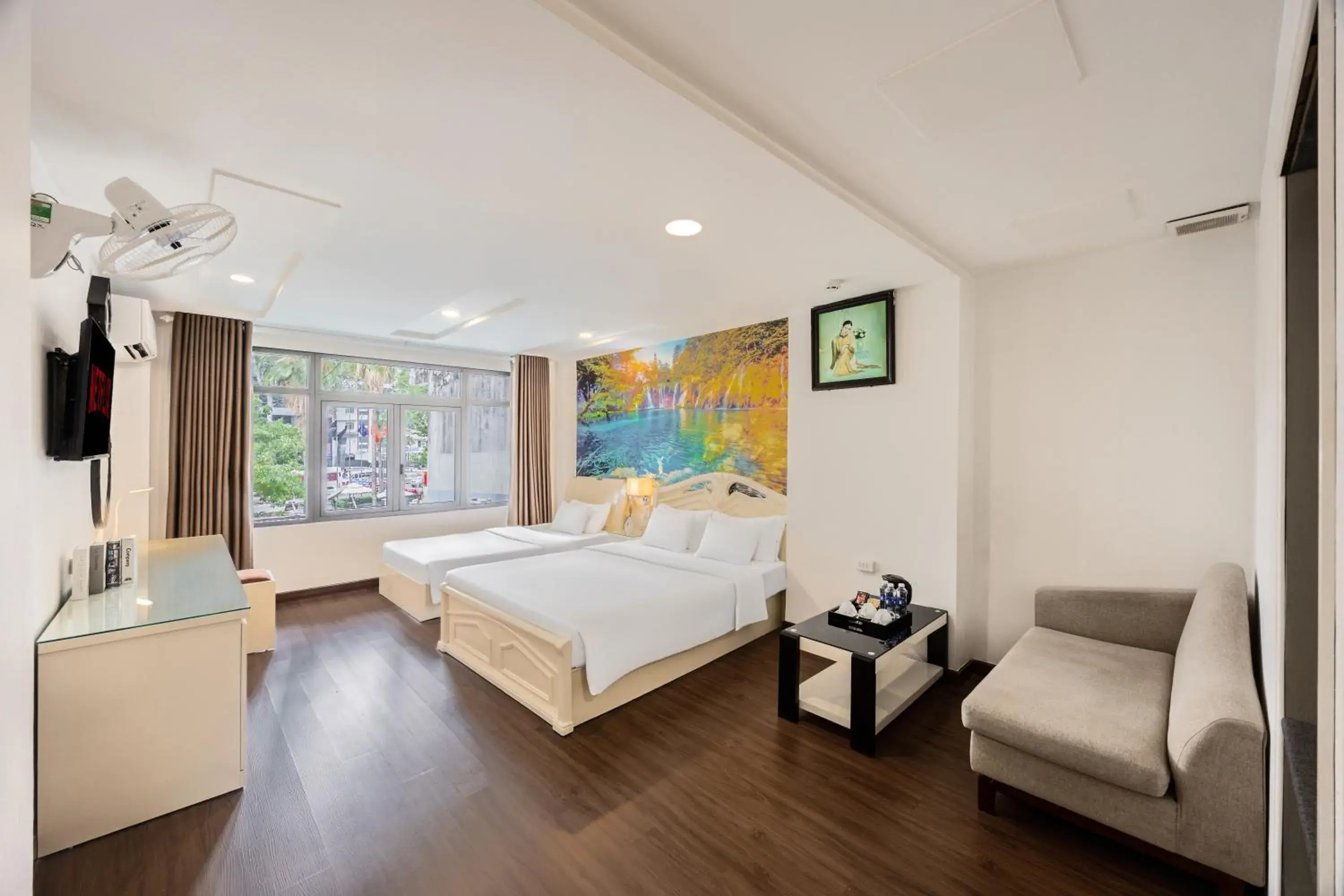 Bed in A25 Hotel - 22 Nguyễn Cư Trinh Bed in A25 Hotel - 22 Nguyễn Cư Trinh