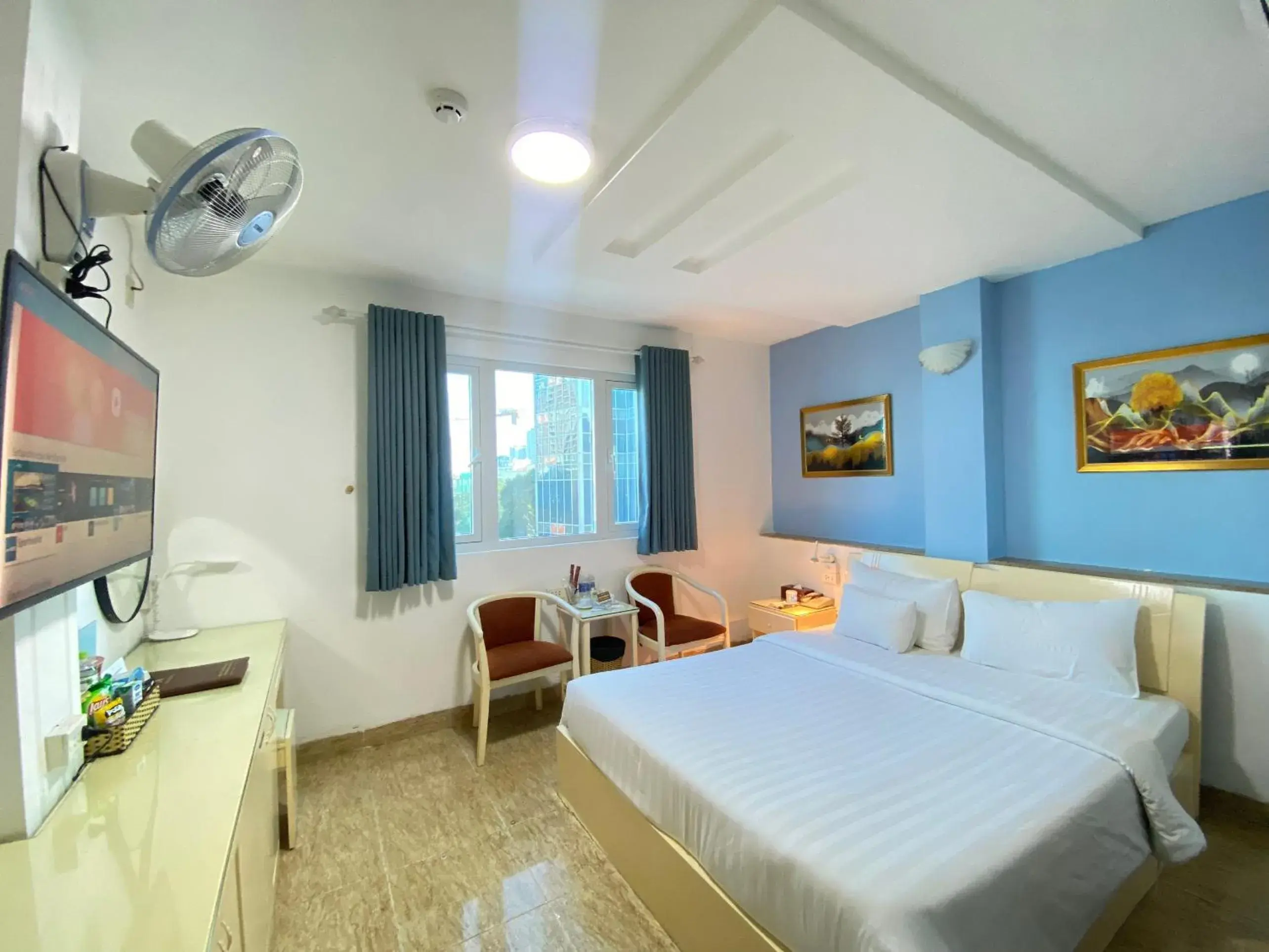 Bed in A25 Hotel - 22 Nguyễn Cư Trinh Bed in A25 Hotel - 22 Nguyễn Cư Trinh