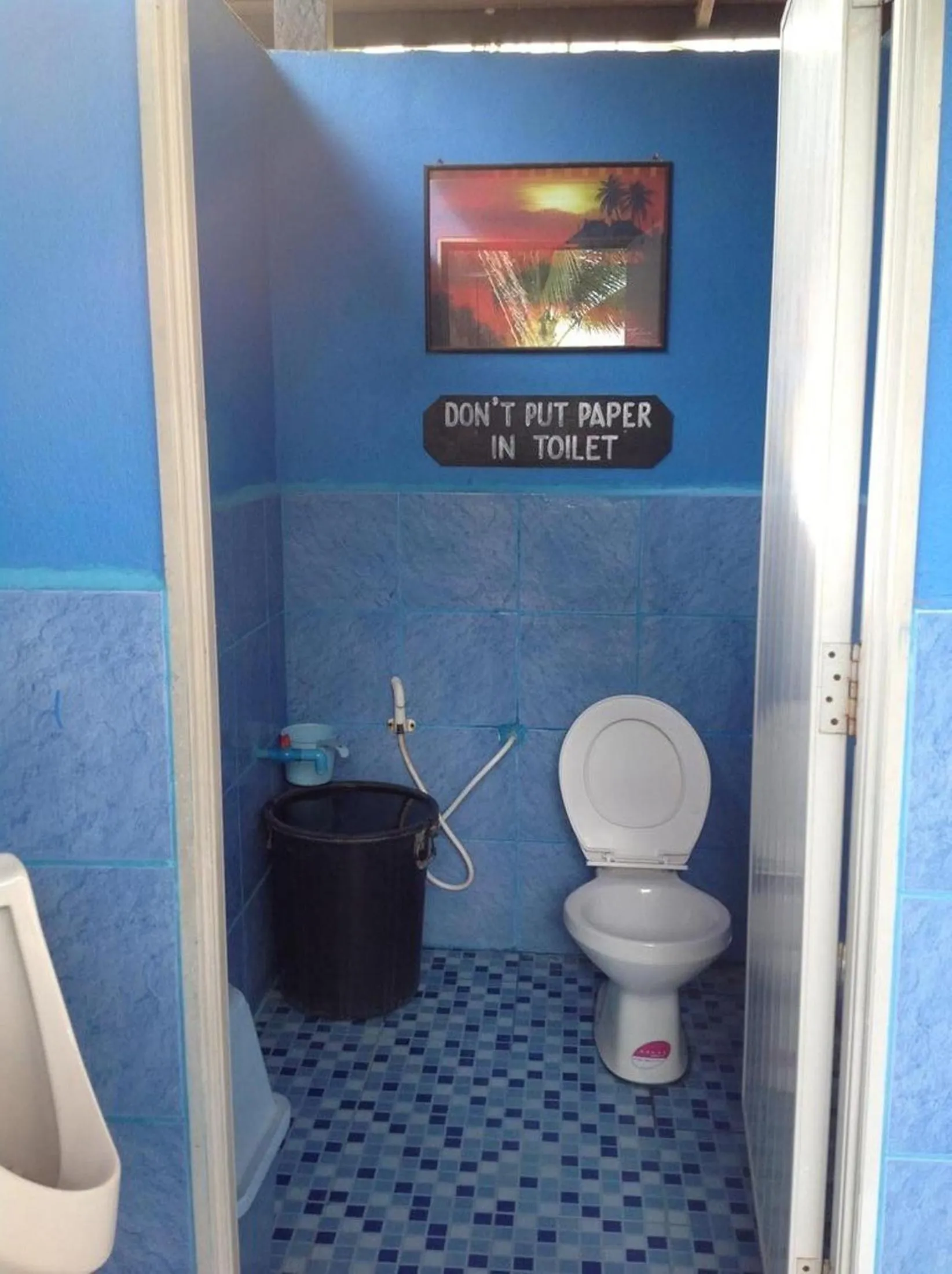 Toilet in New Hut Bungalow
