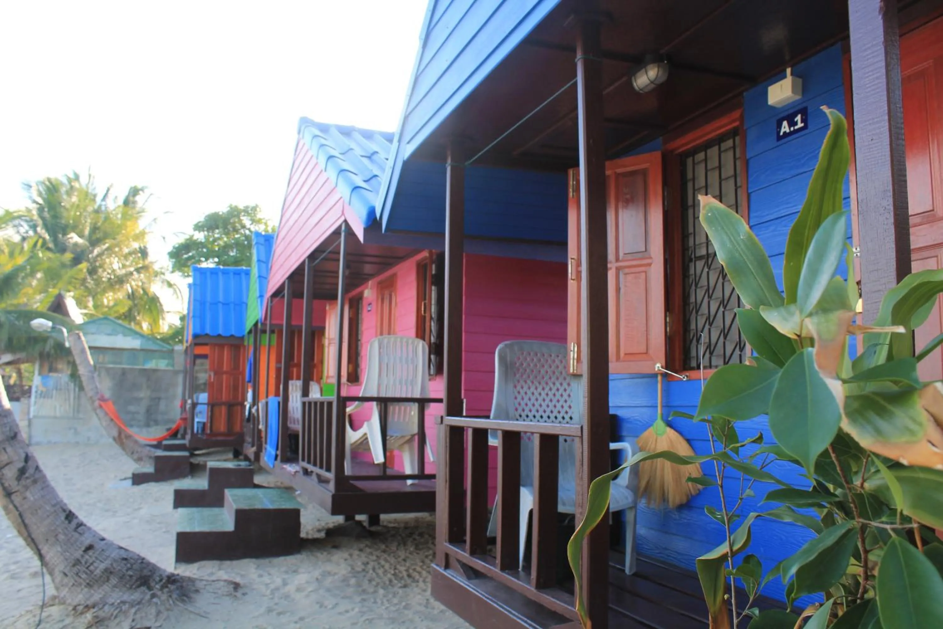 Facade/entrance in New Hut Bungalow