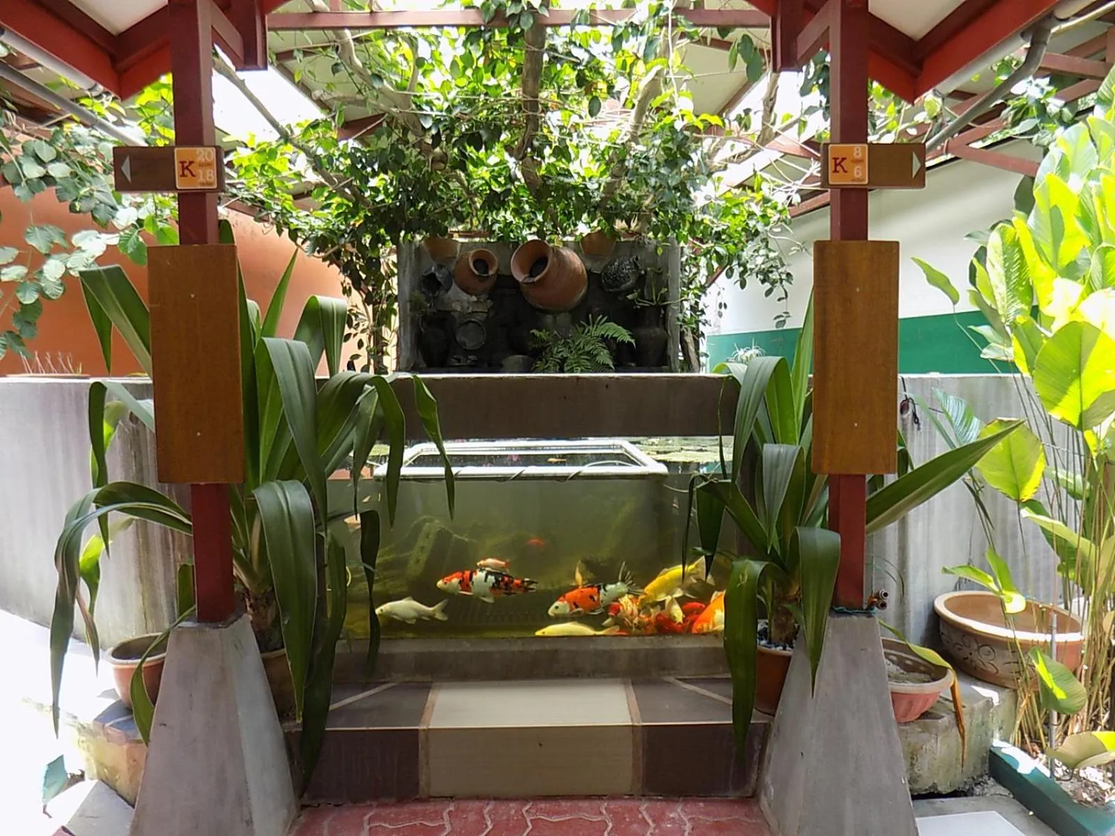 Garden in T Star Cottage Langkawi