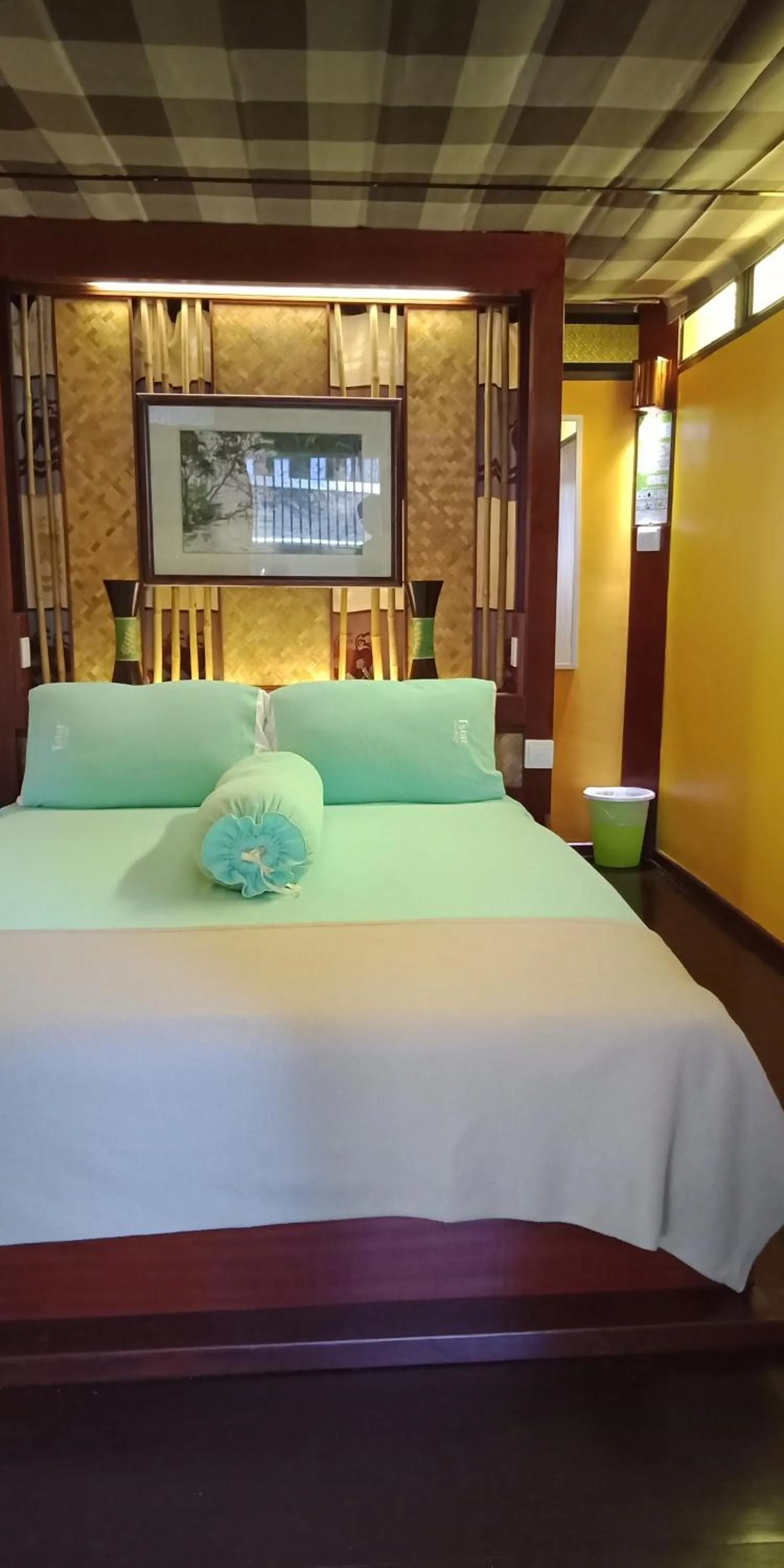 Bed in T Star Cottage Langkawi
