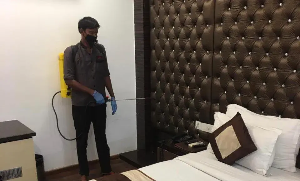 Bed in Hotel Metro View Bed in Hotel Metro View