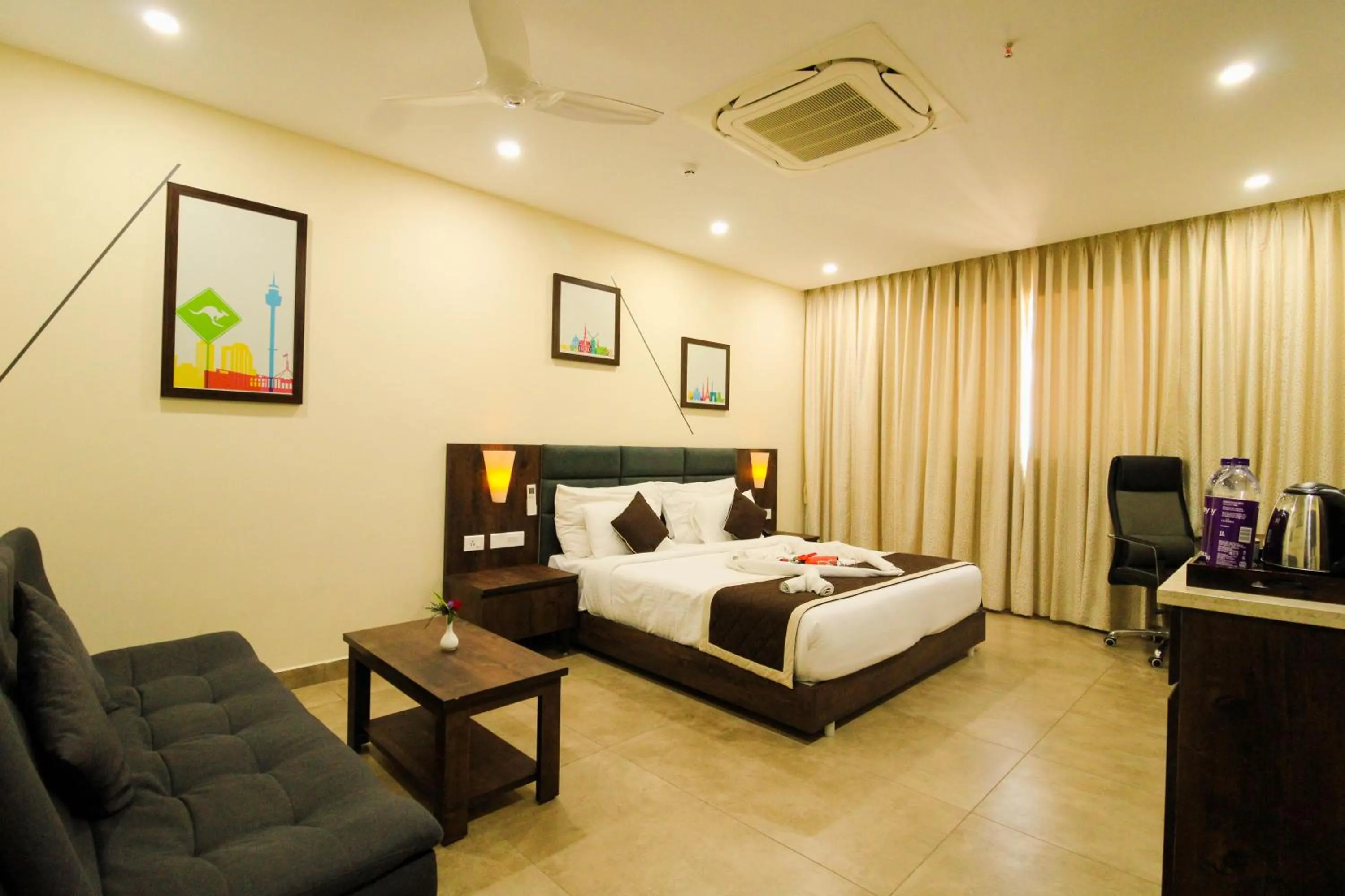 Bed in Anna Residency The Quintessential Boutique Hotel