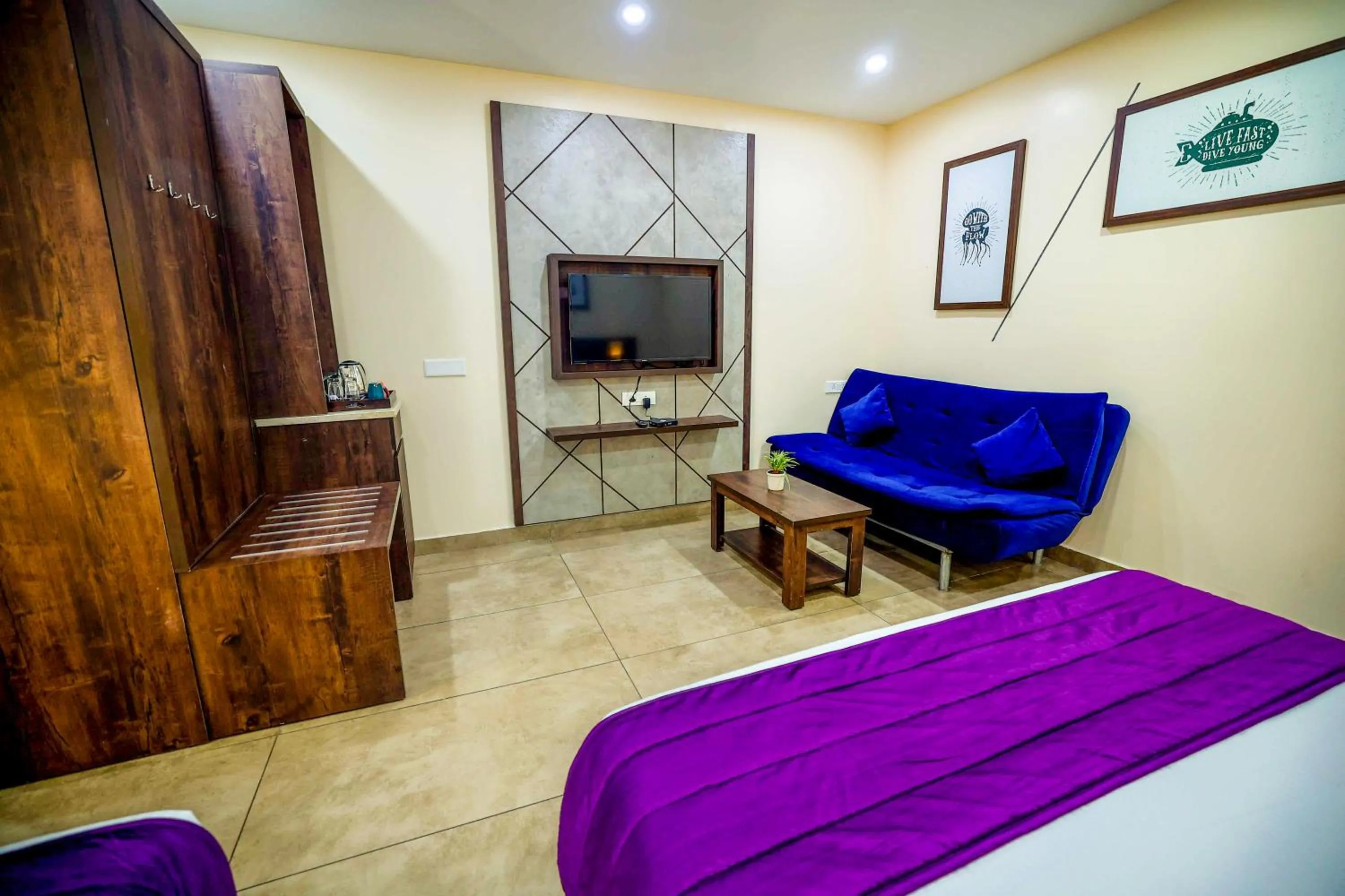 Bed in Anna Residency The Quintessential Boutique Hotel