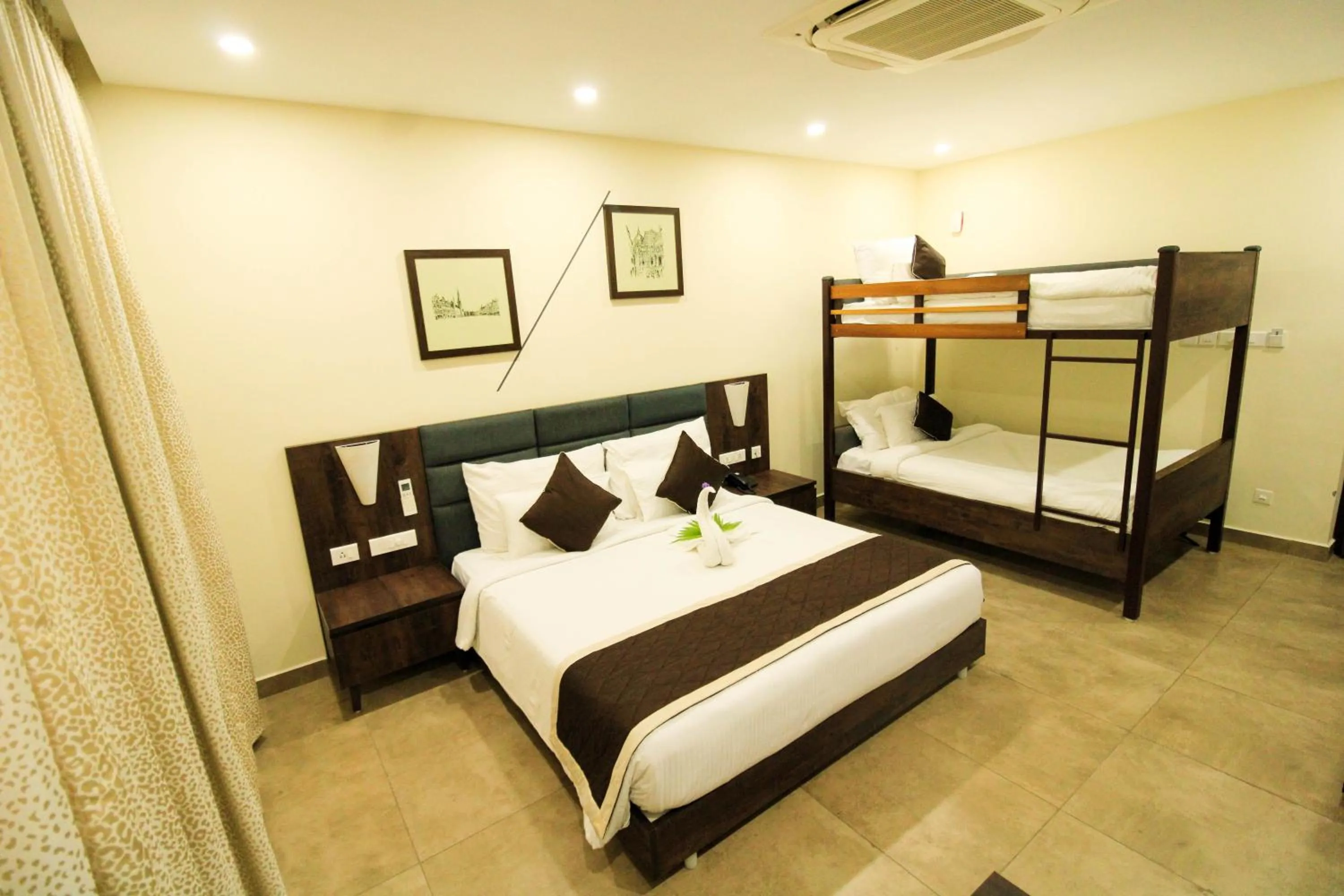 Bed in Anna Residency The Quintessential Boutique Hotel