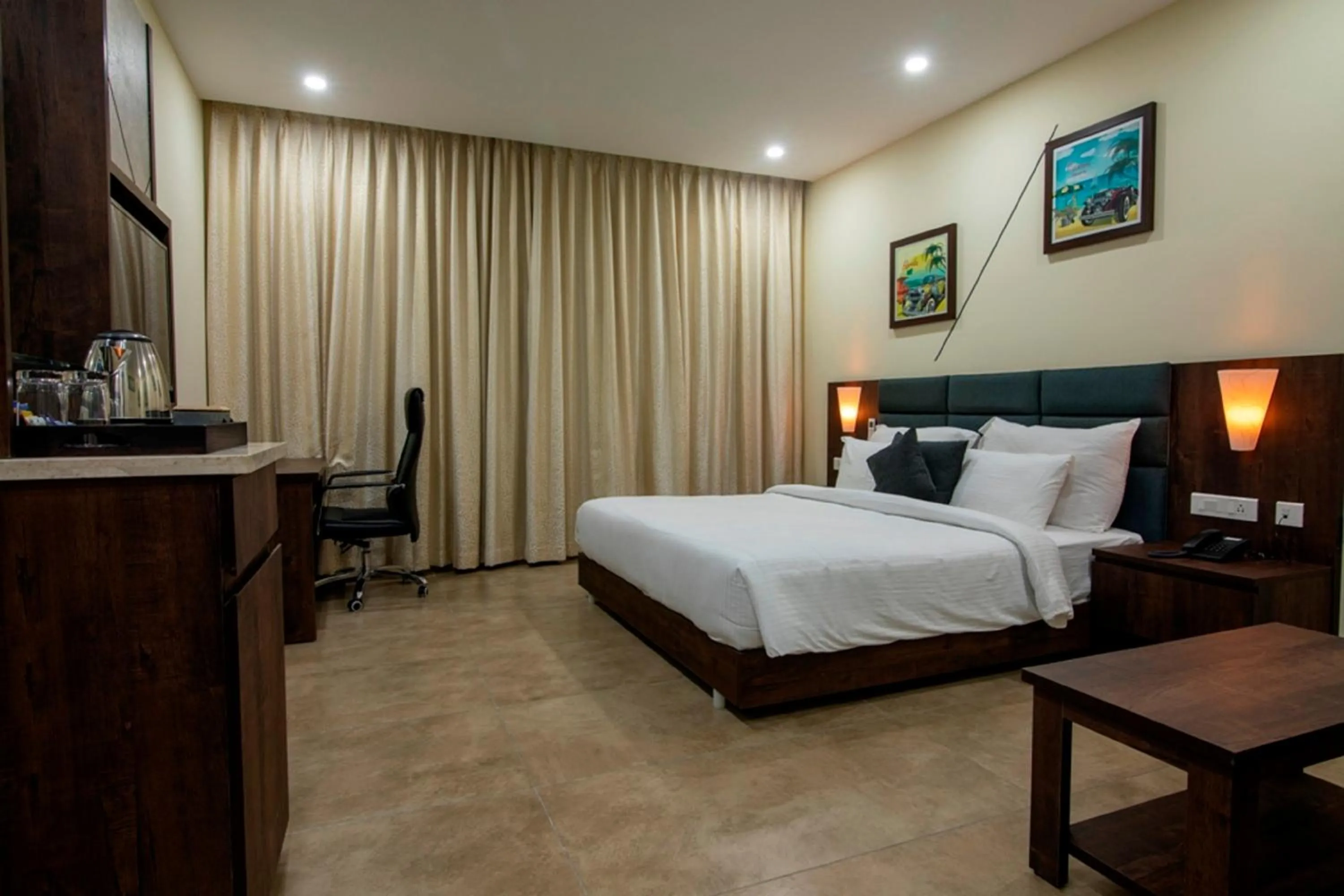 Bed in Anna Residency The Quintessential Boutique Hotel