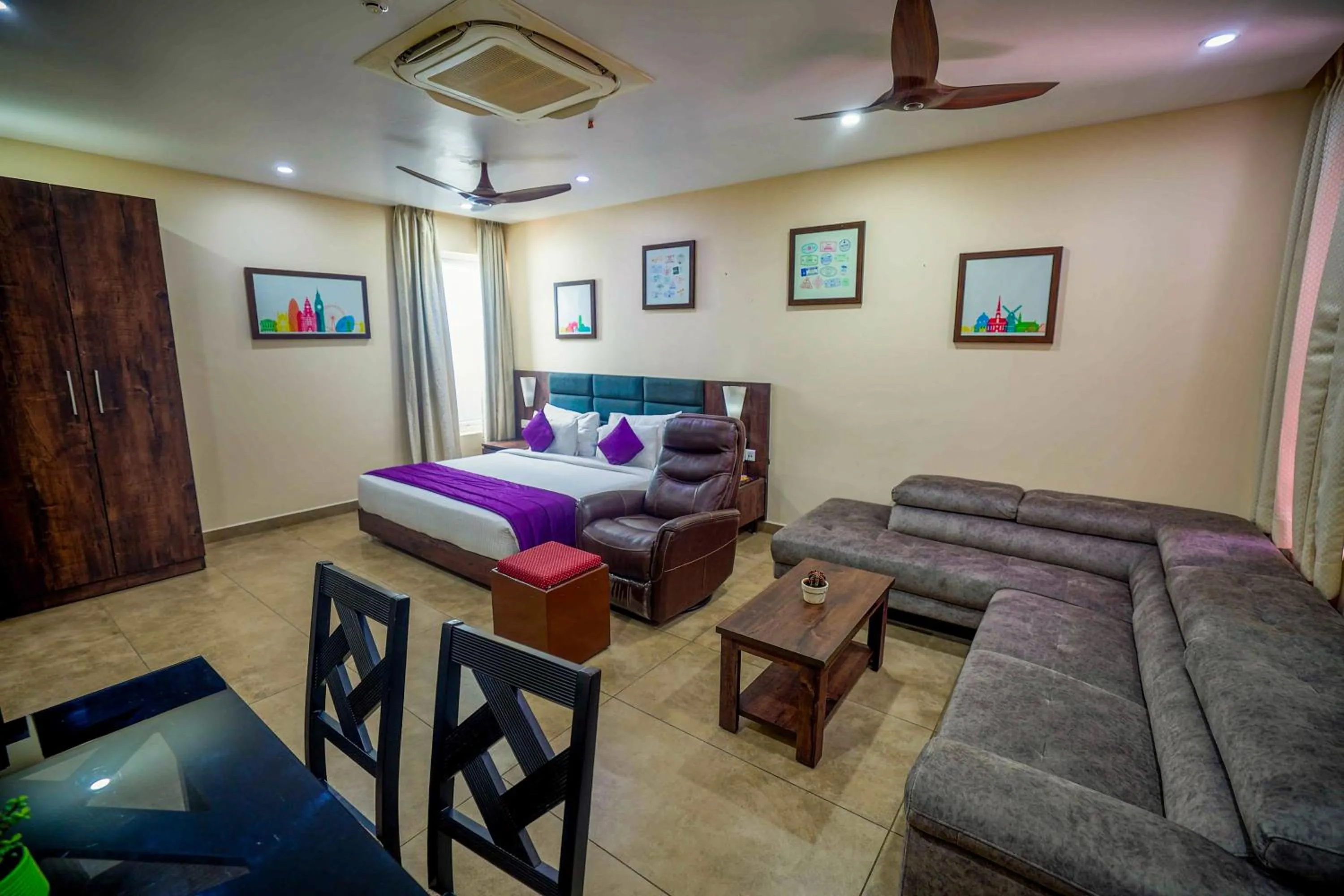 Bed in Anna Residency The Quintessential Boutique Hotel