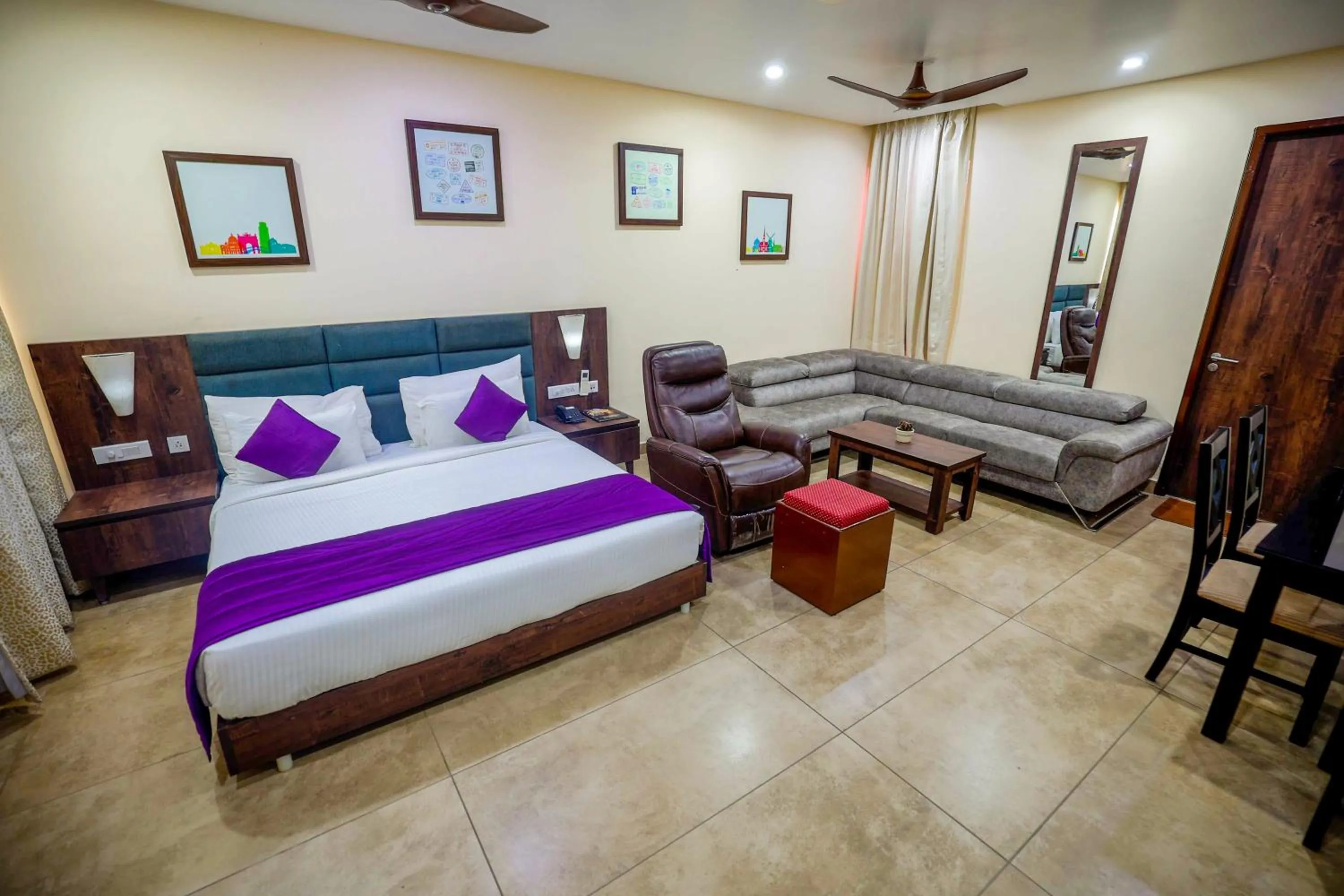 Bed in Anna Residency The Quintessential Boutique Hotel