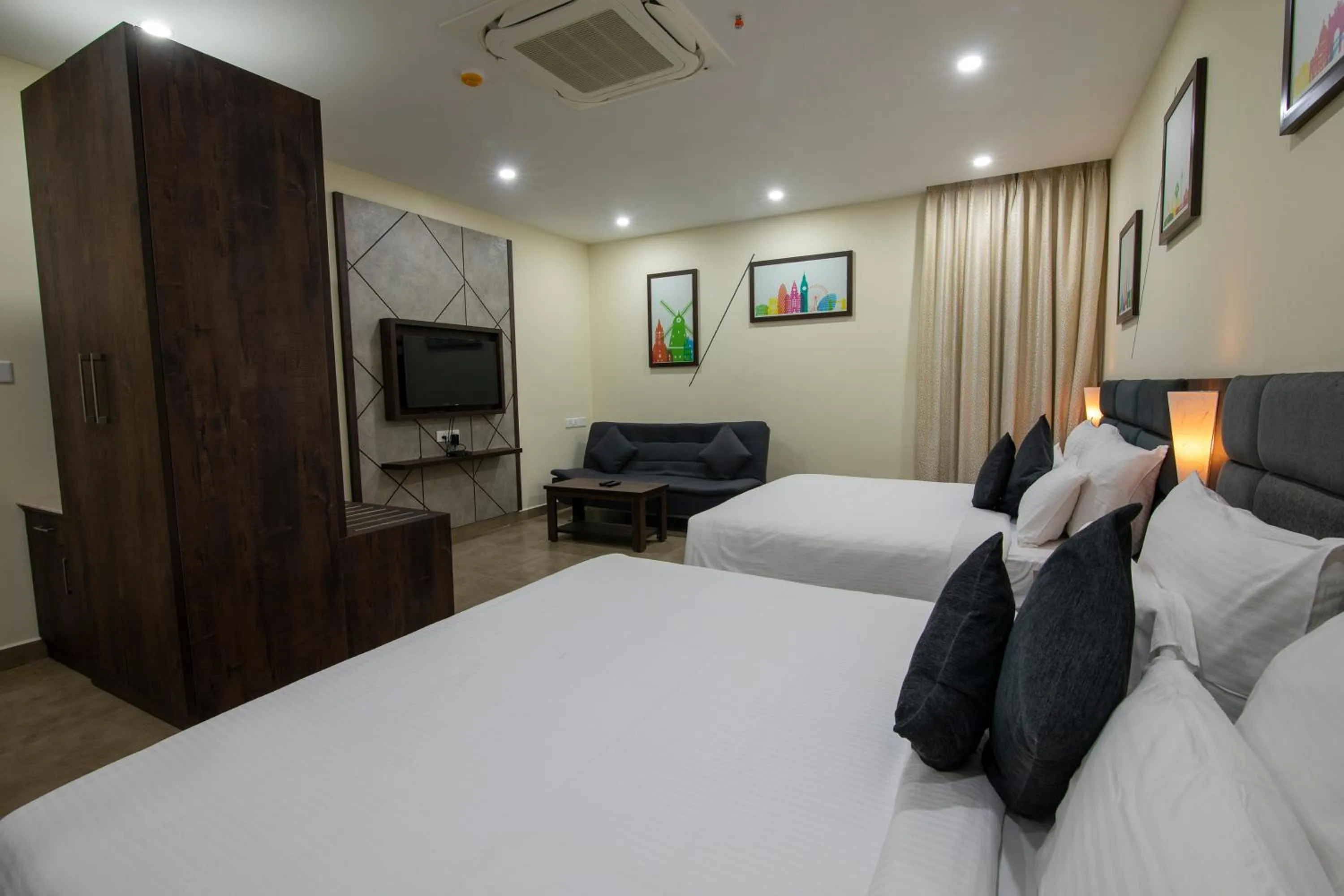 Bed in Anna Residency The Quintessential Boutique Hotel