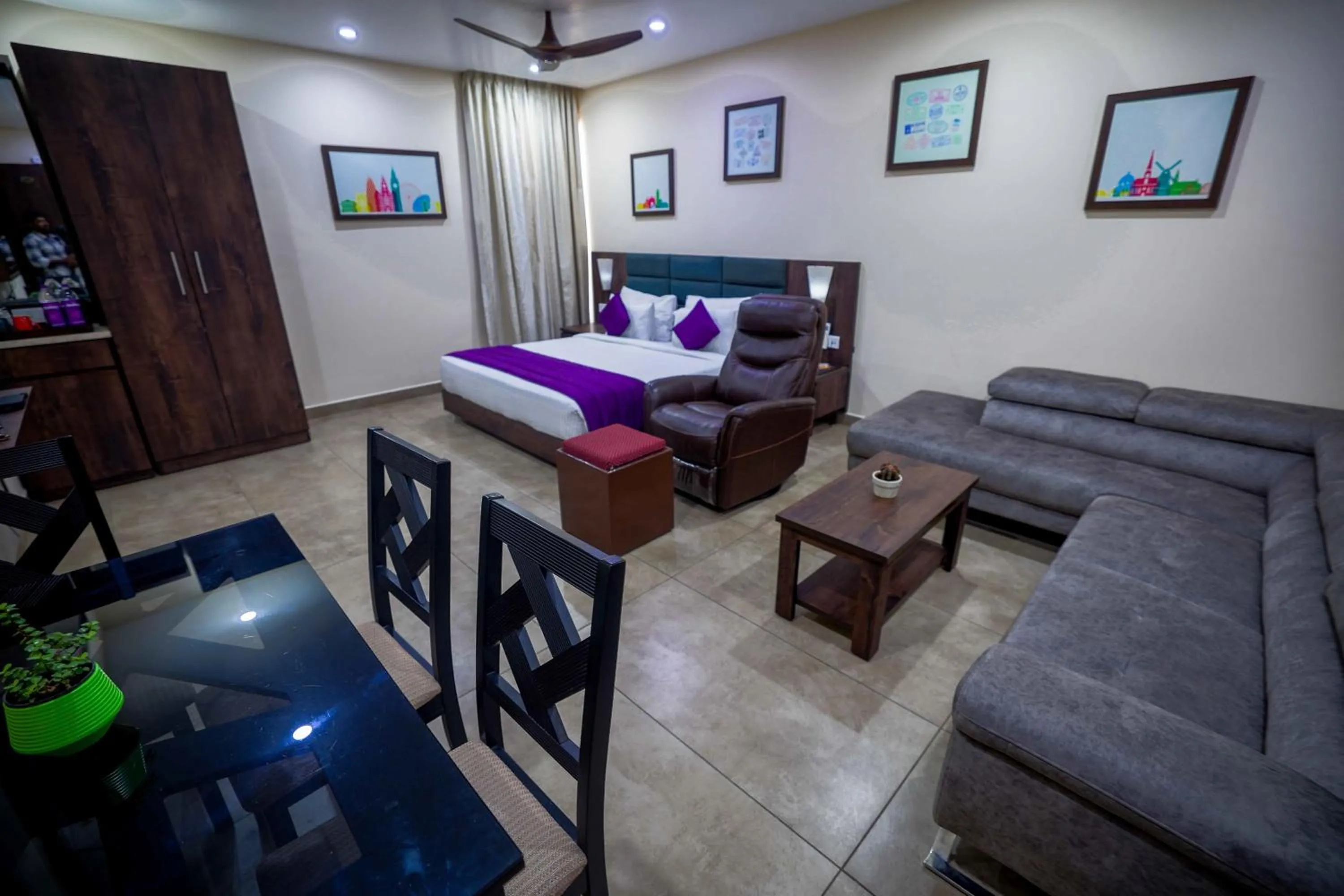 Bed in Anna Residency The Quintessential Boutique Hotel