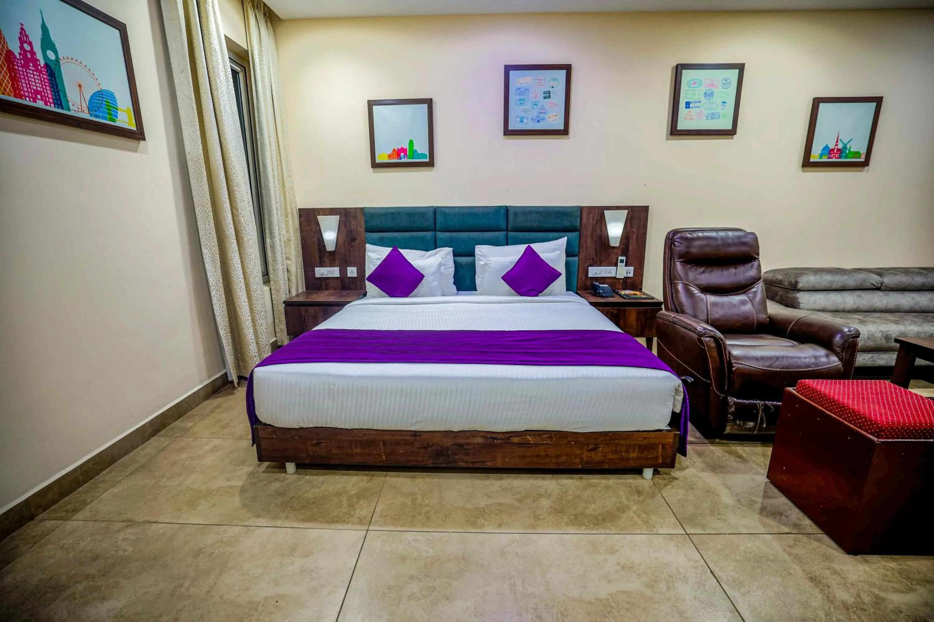 Bed in Anna Residency The Quintessential Boutique Hotel