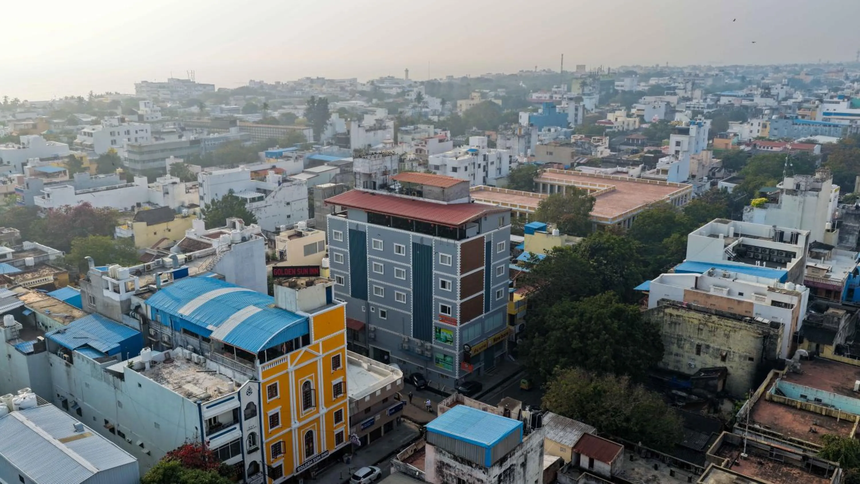 Property building in Anna Residency The Quintessential Boutique Hotel
