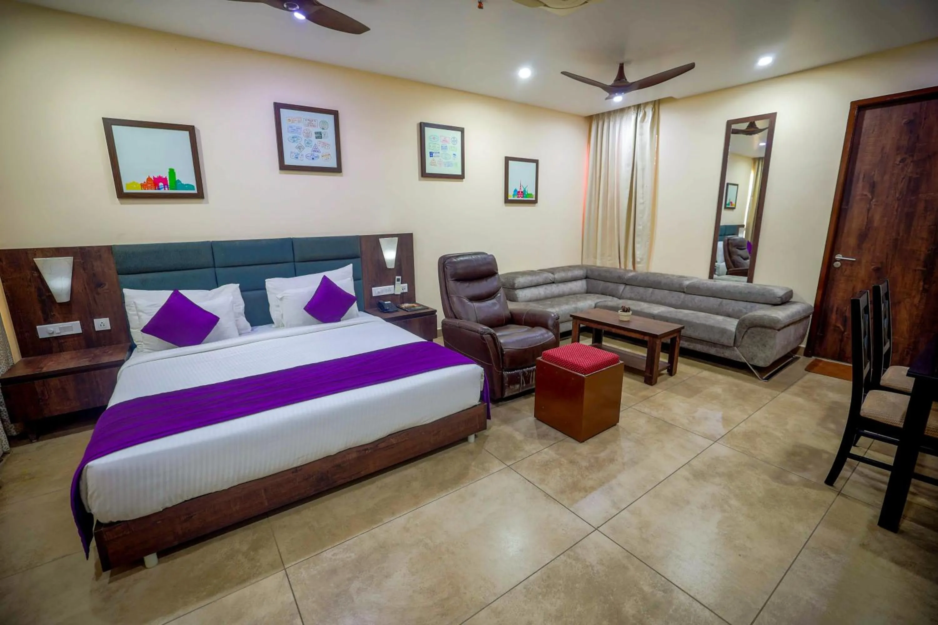 Bed in Anna Residency The Quintessential Boutique Hotel