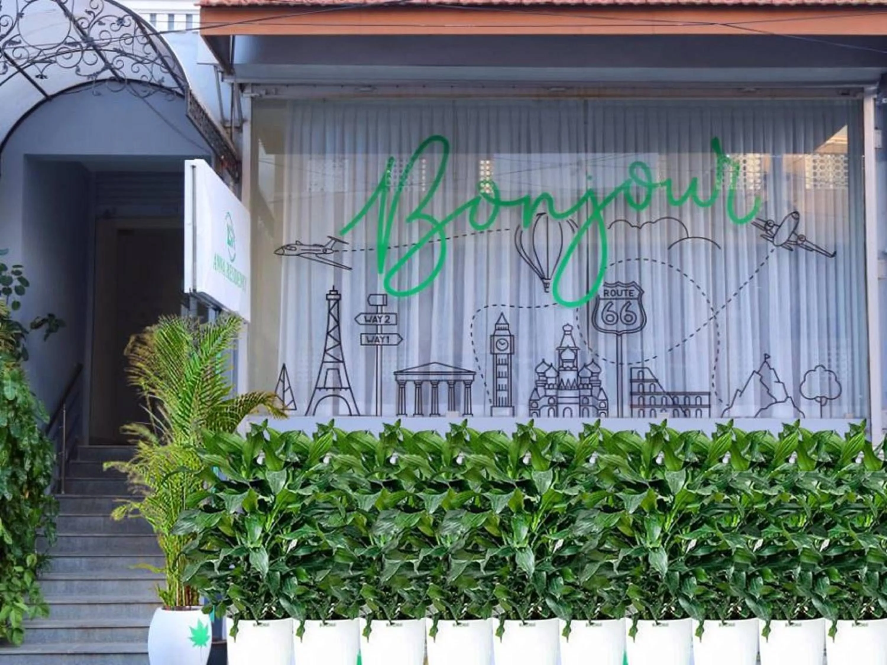 Property building in Anna Residency The Quintessential Boutique Hotel