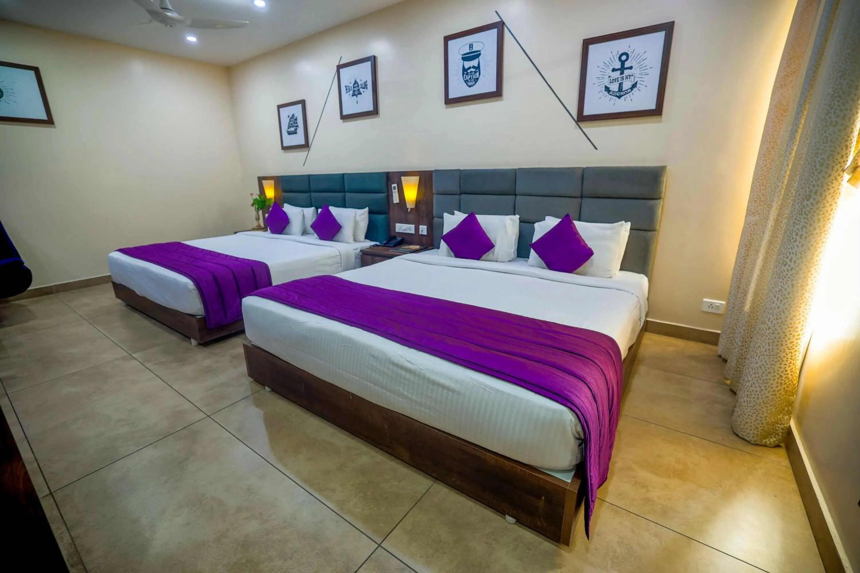 Bed in Anna Residency The Quintessential Boutique Hotel