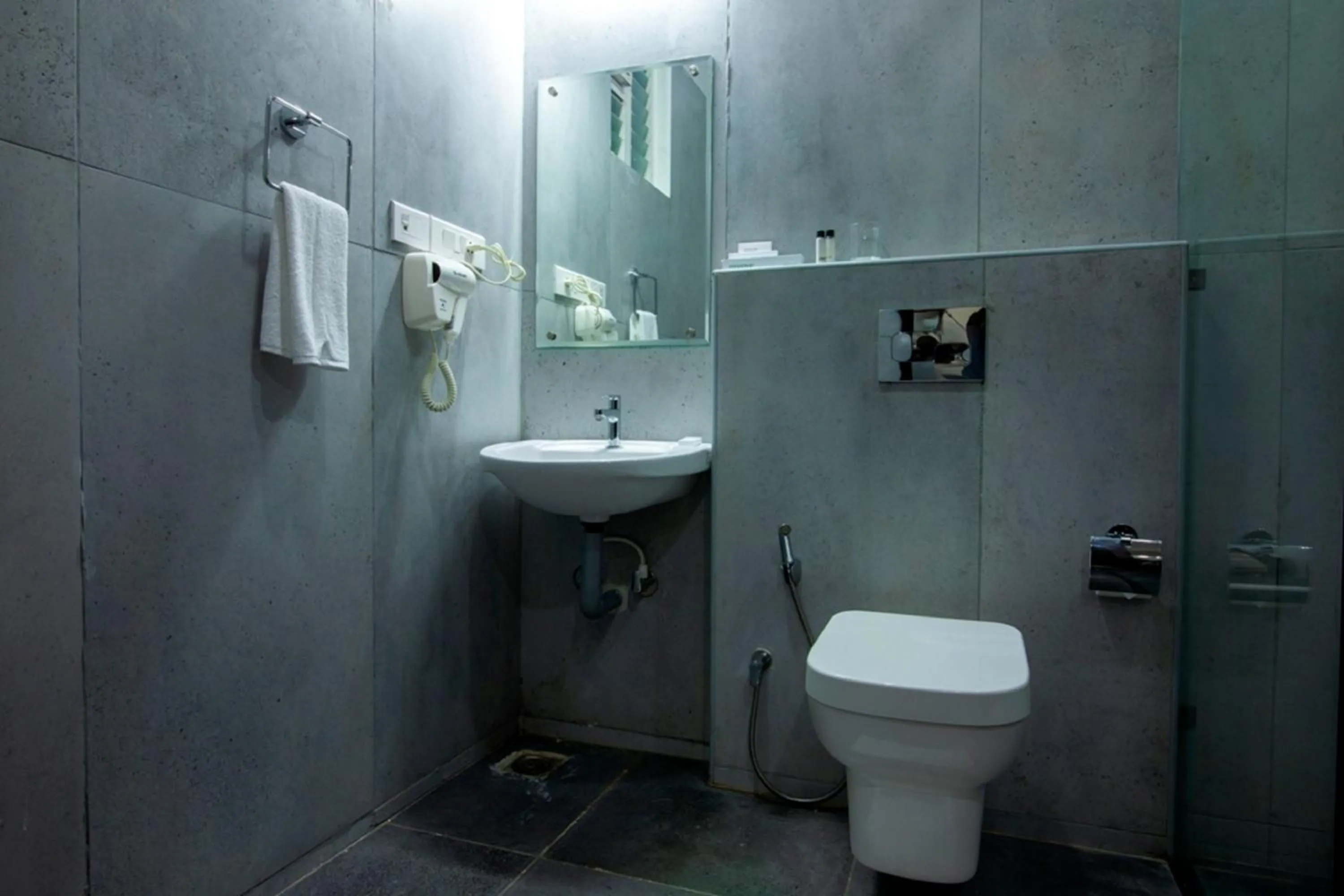 Toilet in Anna Residency The Quintessential Boutique Hotel