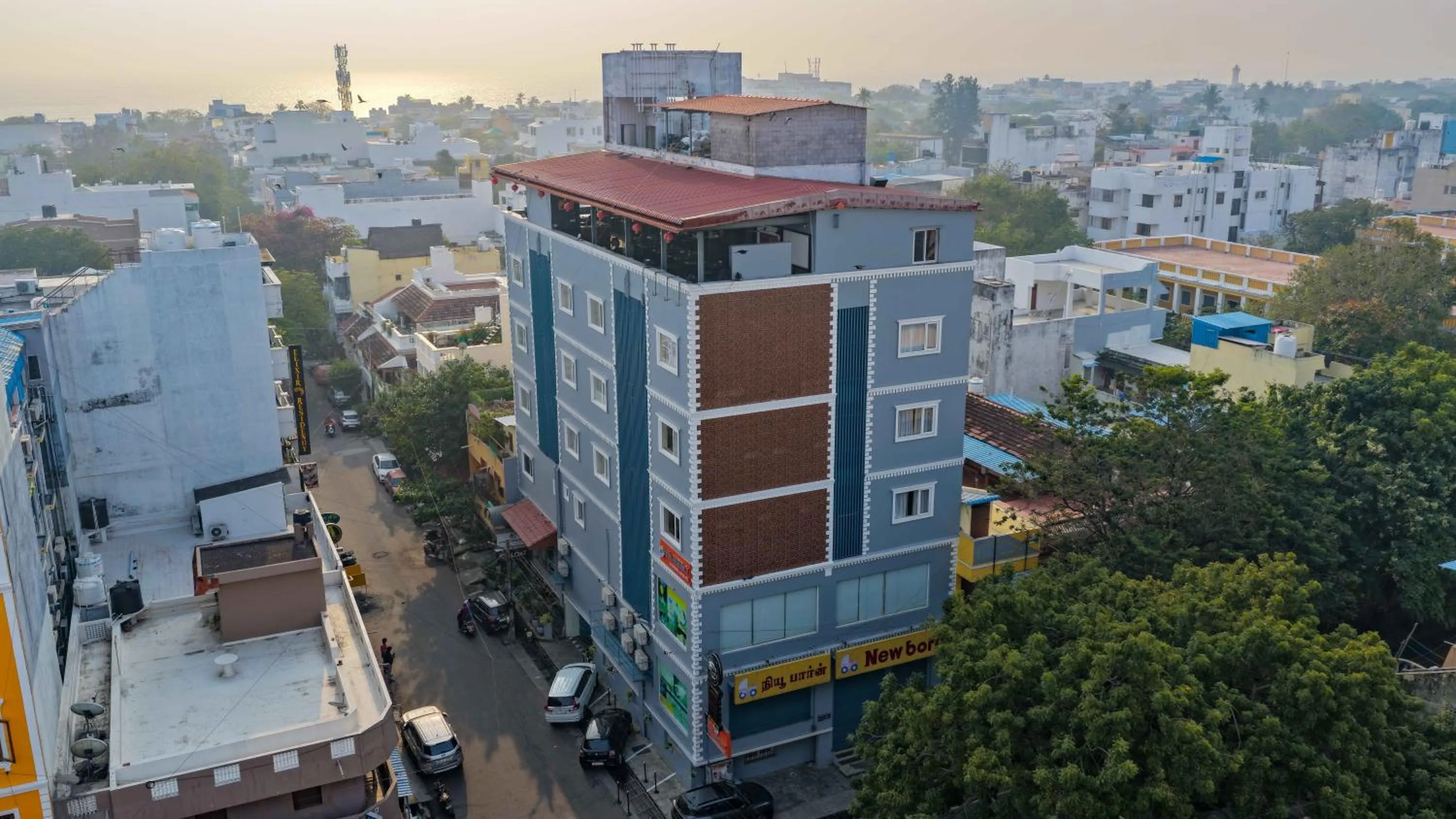 Property building in Anna Residency The Quintessential Boutique Hotel