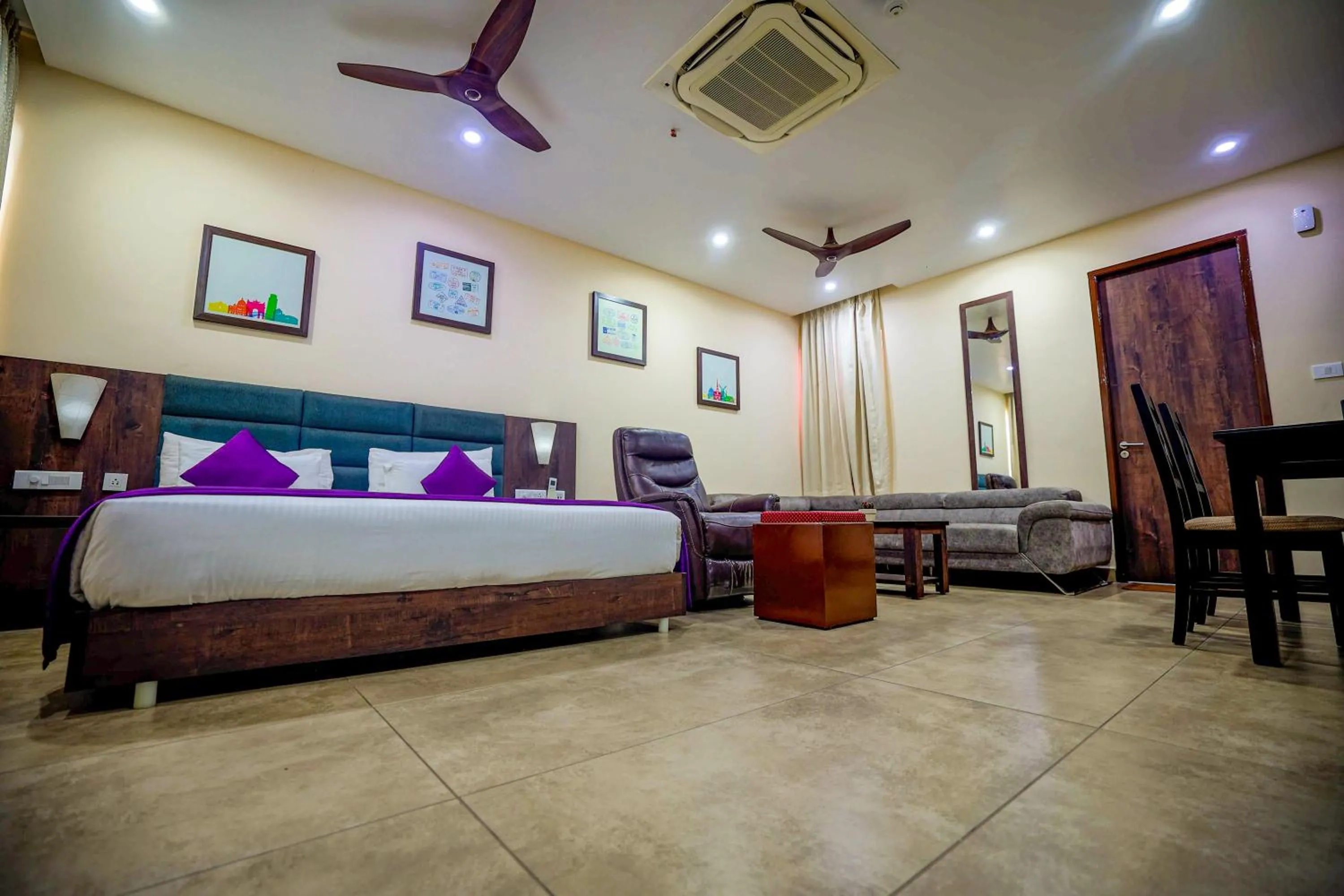 Bed in Anna Residency The Quintessential Boutique Hotel