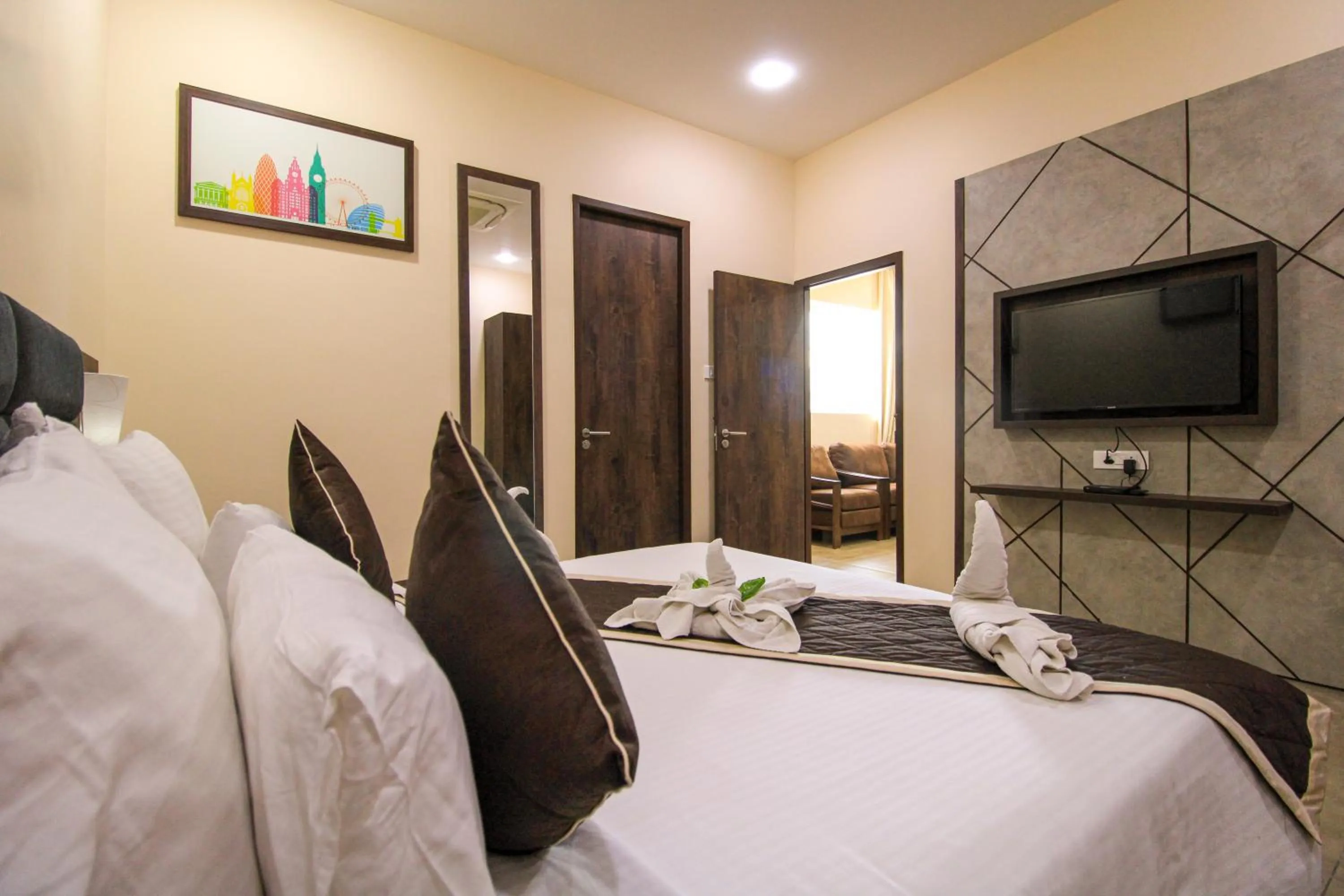 Bed in Anna Residency The Quintessential Boutique Hotel