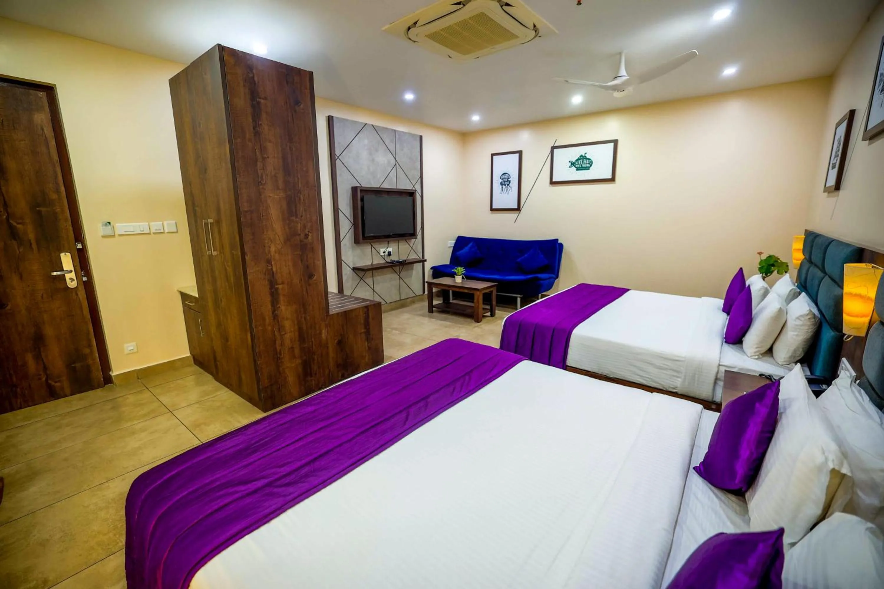 Bed in Anna Residency The Quintessential Boutique Hotel