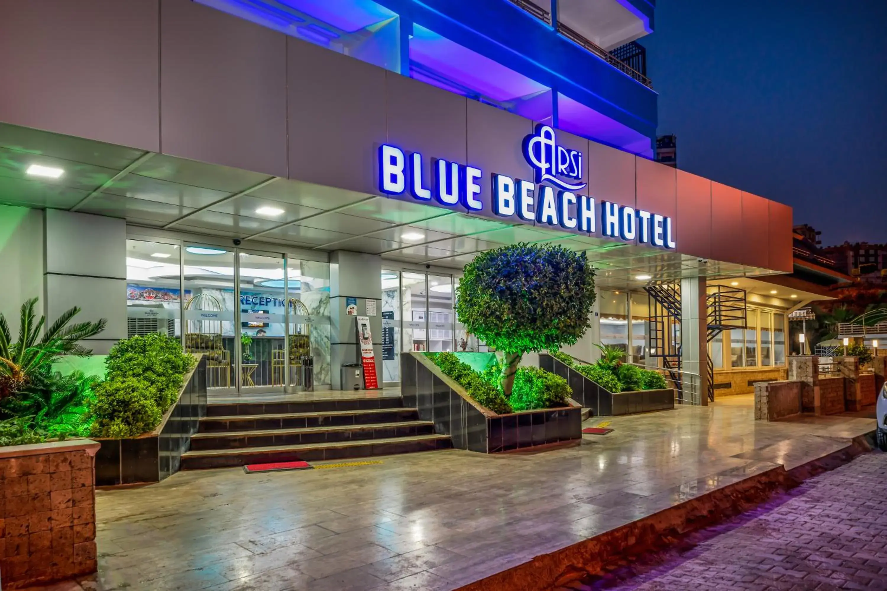 Property building in Arsi Blue Beach Hotel Property building in Arsi Blue Beach Hotel