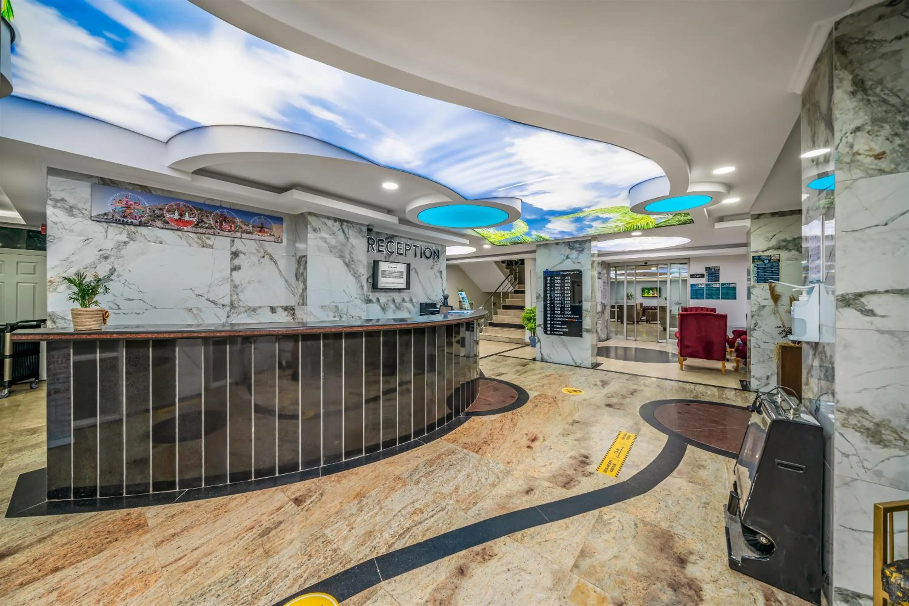 Lobby or reception in Arsi Blue Beach Hotel