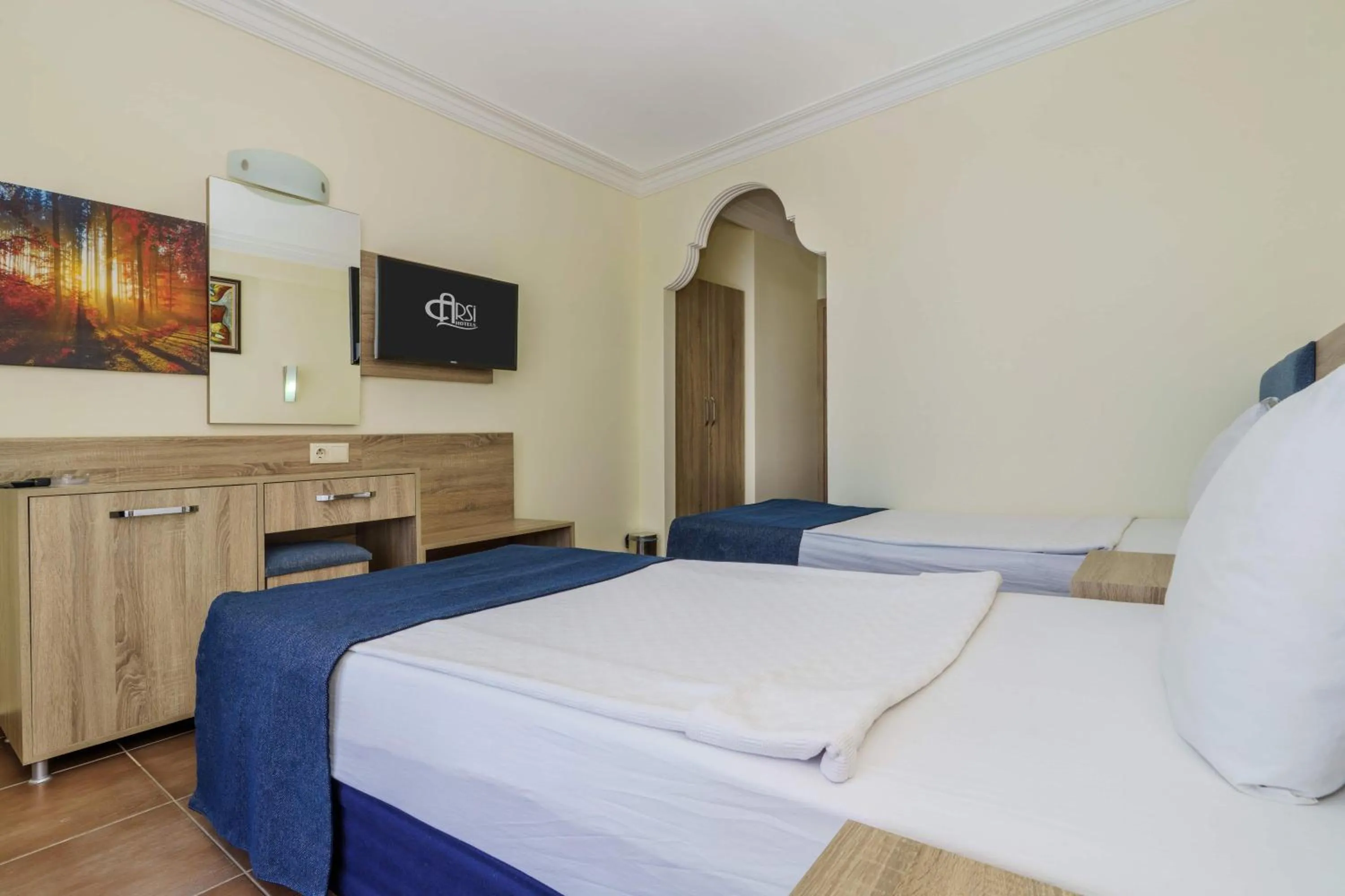 TV and multimedia, Bed in Arsi Blue Beach Hotel