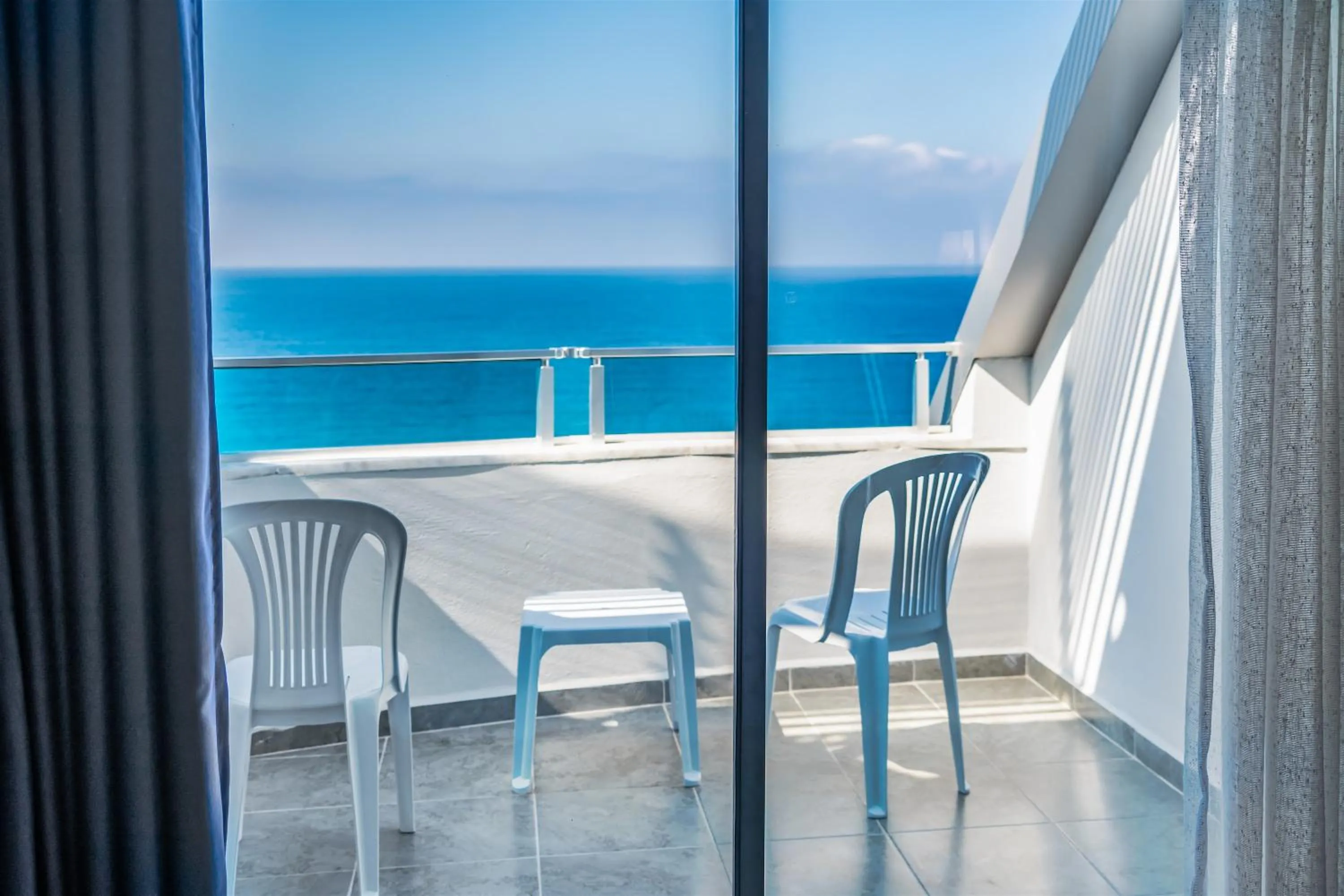 Balcony/Terrace in Arsi Blue Beach Hotel