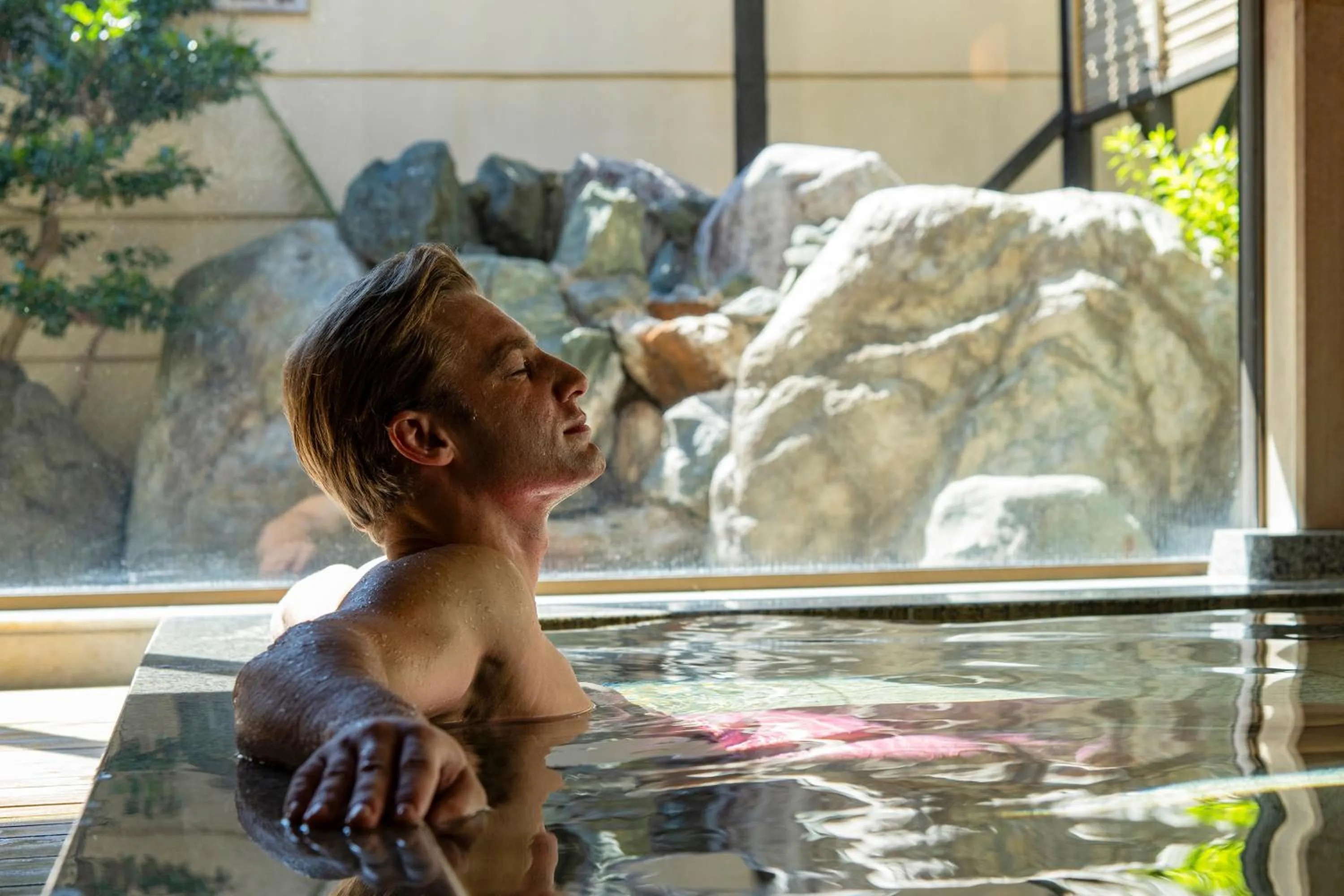 Public Bath in Hotel Hagoromo
